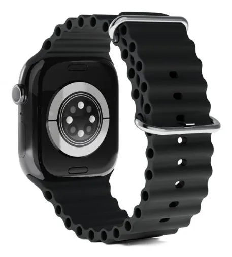 Epico Watch Strap Ocean Apple Watch 42/44/45/49mm - black