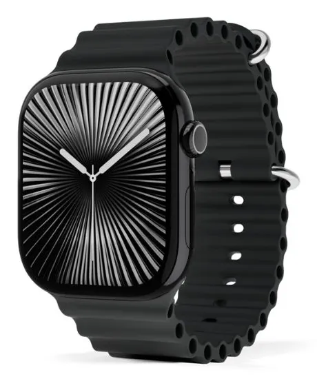 Epico Watch Strap Ocean Apple Watch 42/44/45/49mm - black