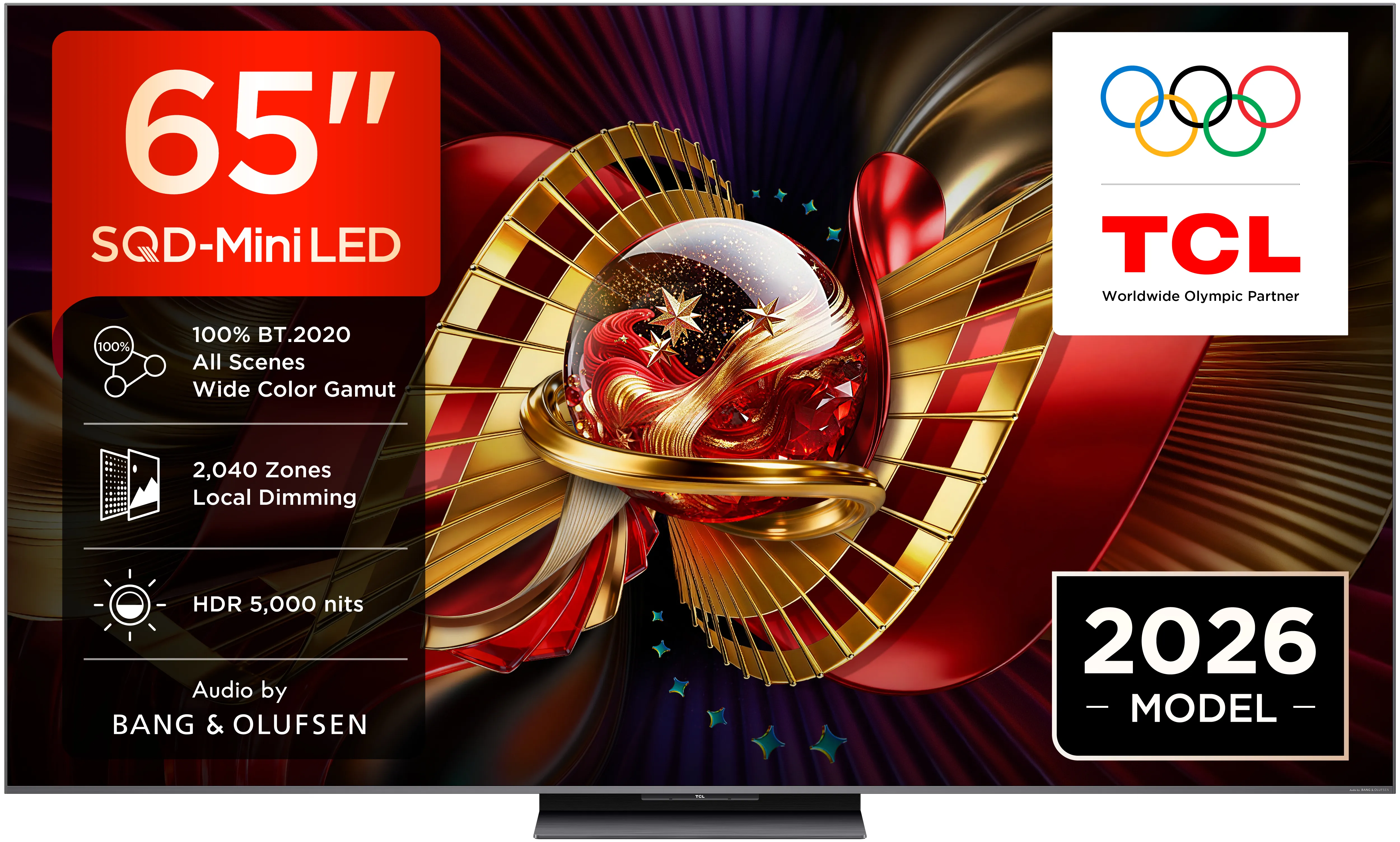 TCL C8L 65" 4K Mini LED Google TV, 144 Hz, Dolby Vision