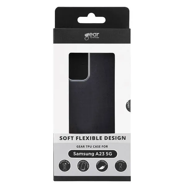 GEAR TPU, Galaxy A23 - fodral, Transparent