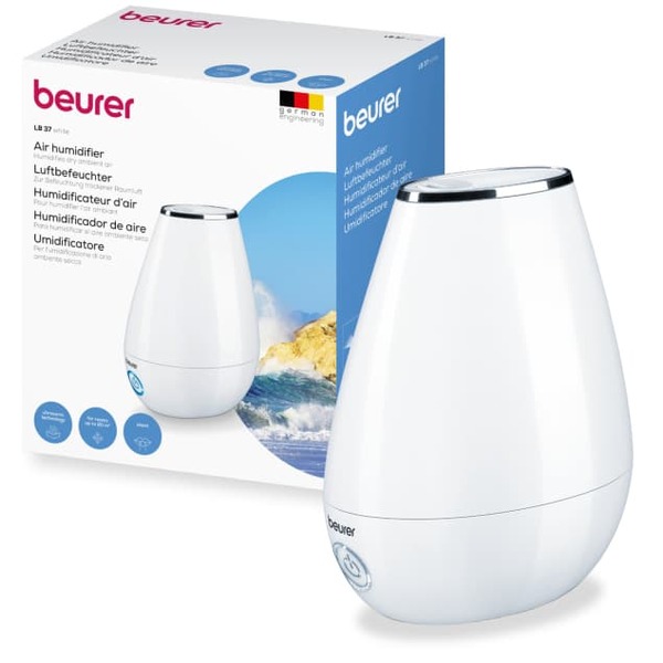 Beurer LB37 Ultrasonic Humidifier, White, 2 Litres