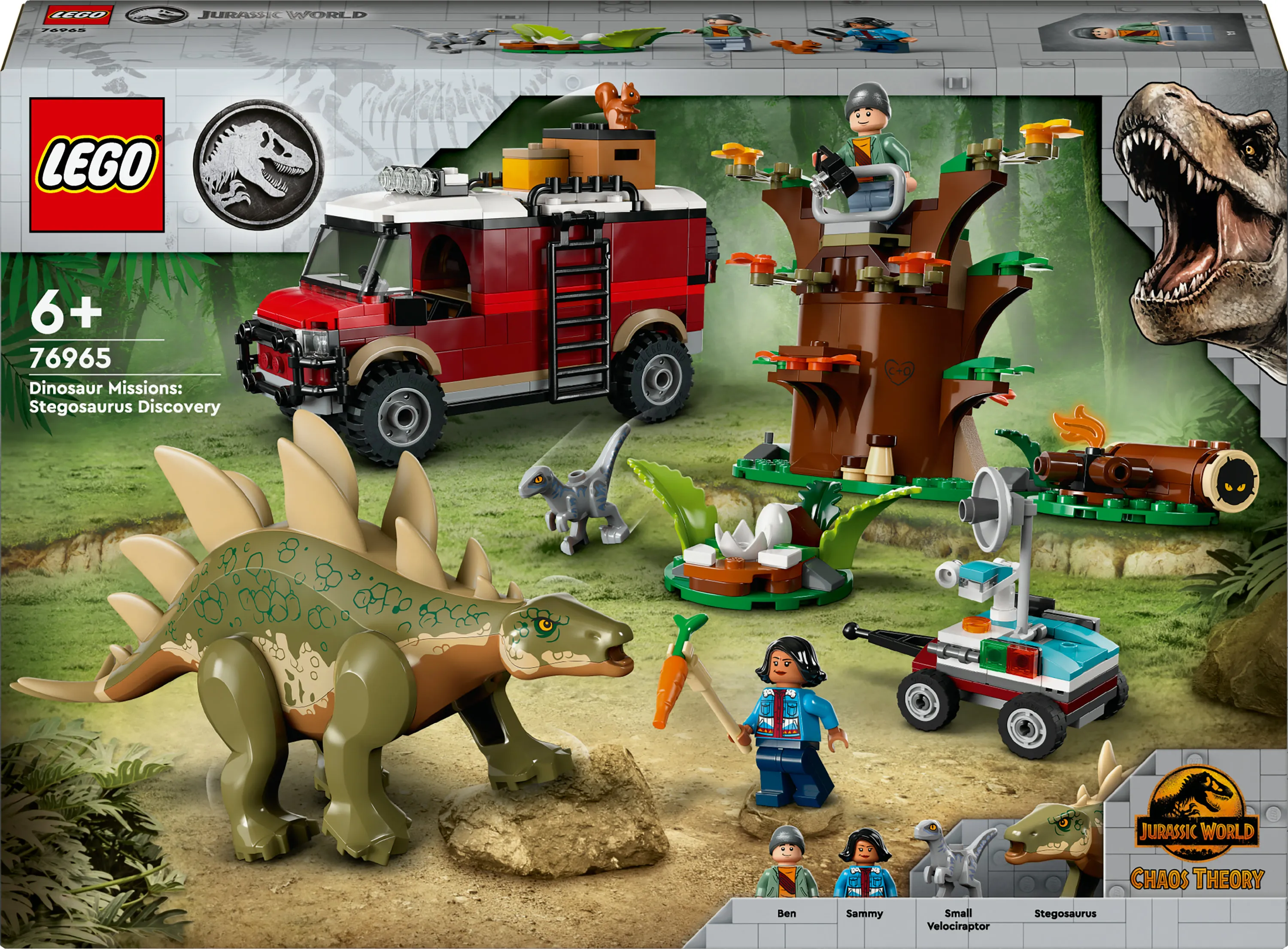 LEGO Jurassic World Dinosaurus-operaatiot Stegosaurus 76965