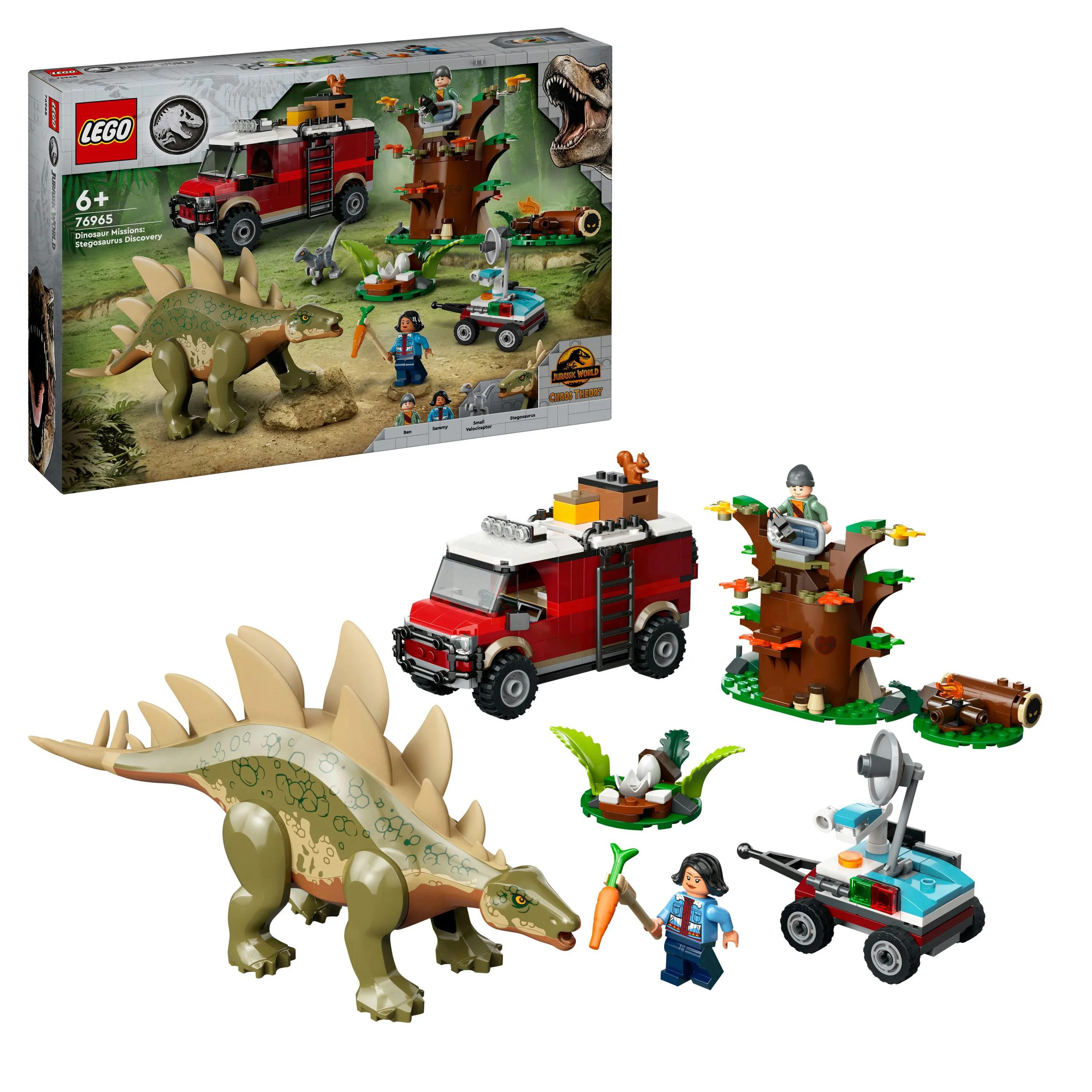 LEGO Jurassic World Dinosaurus-operaatiot Stegosaurus 76965