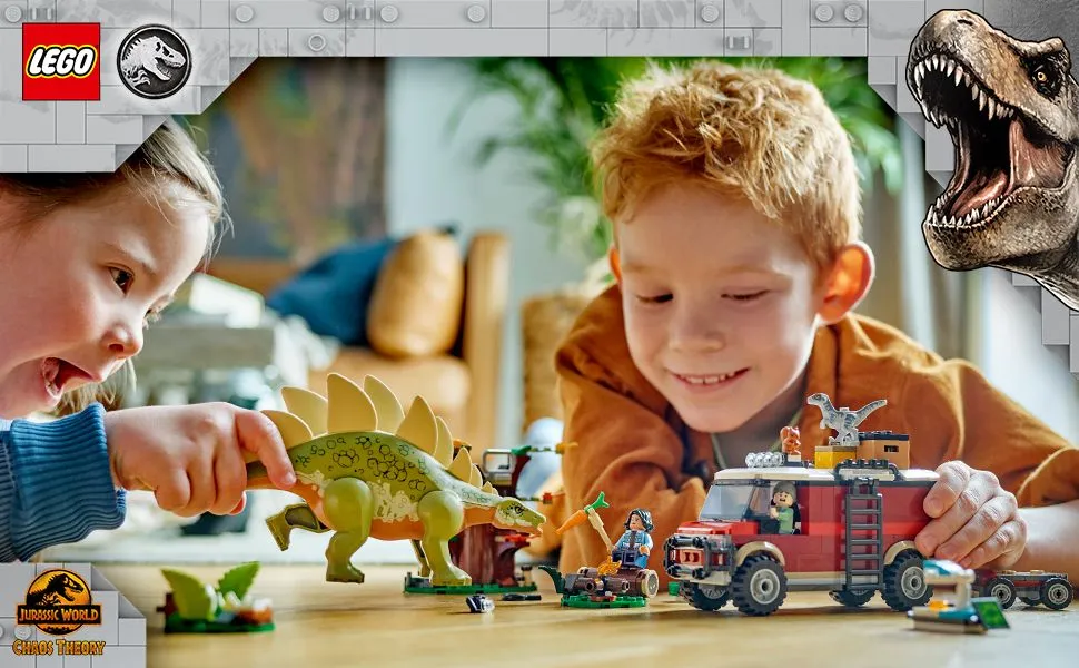 LEGO Jurassic World Dinosaurus-operaatiot Stegosaurus 76965