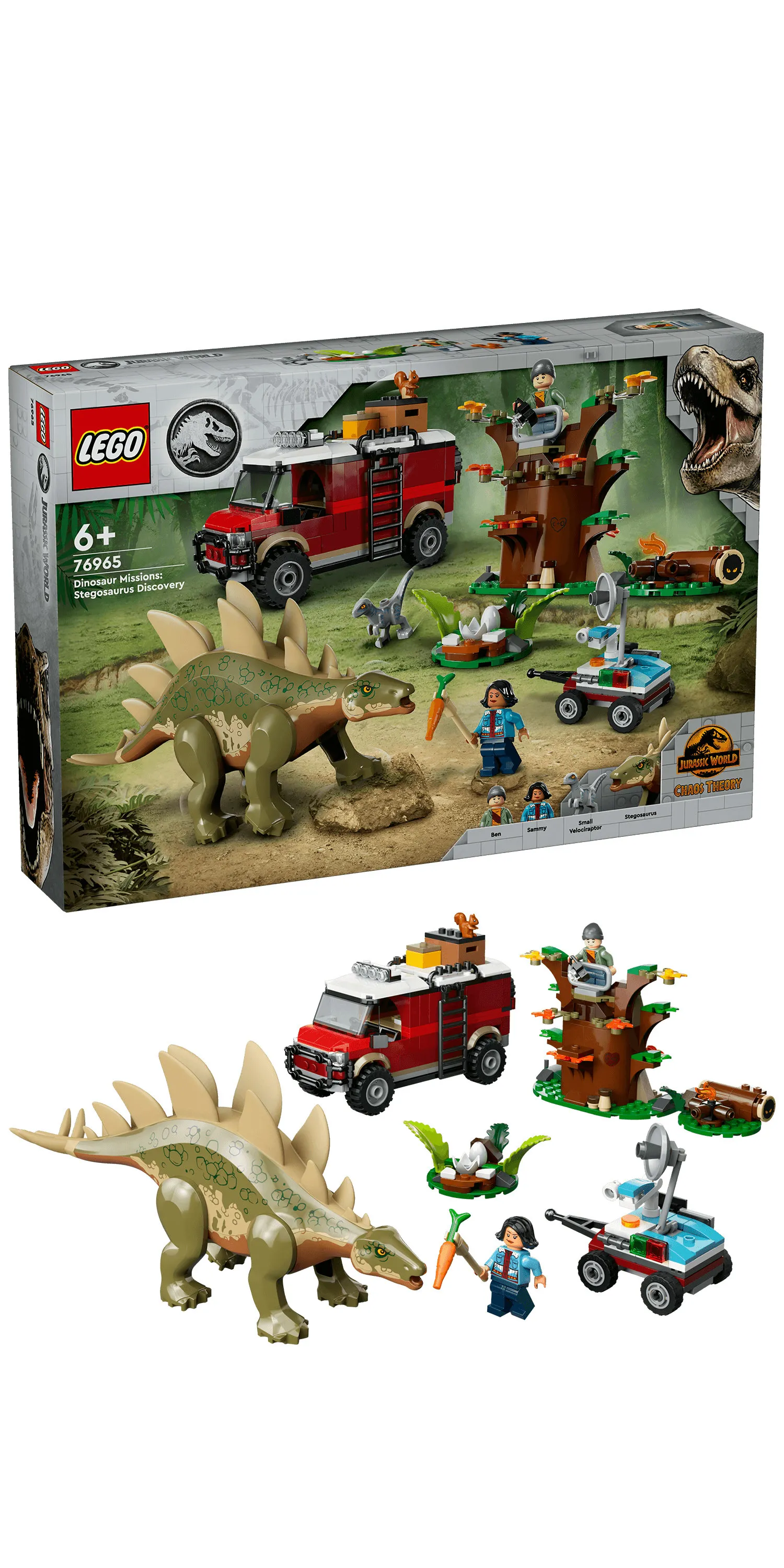LEGO Jurassic World Dinosaurus-operaatiot Stegosaurus 76965