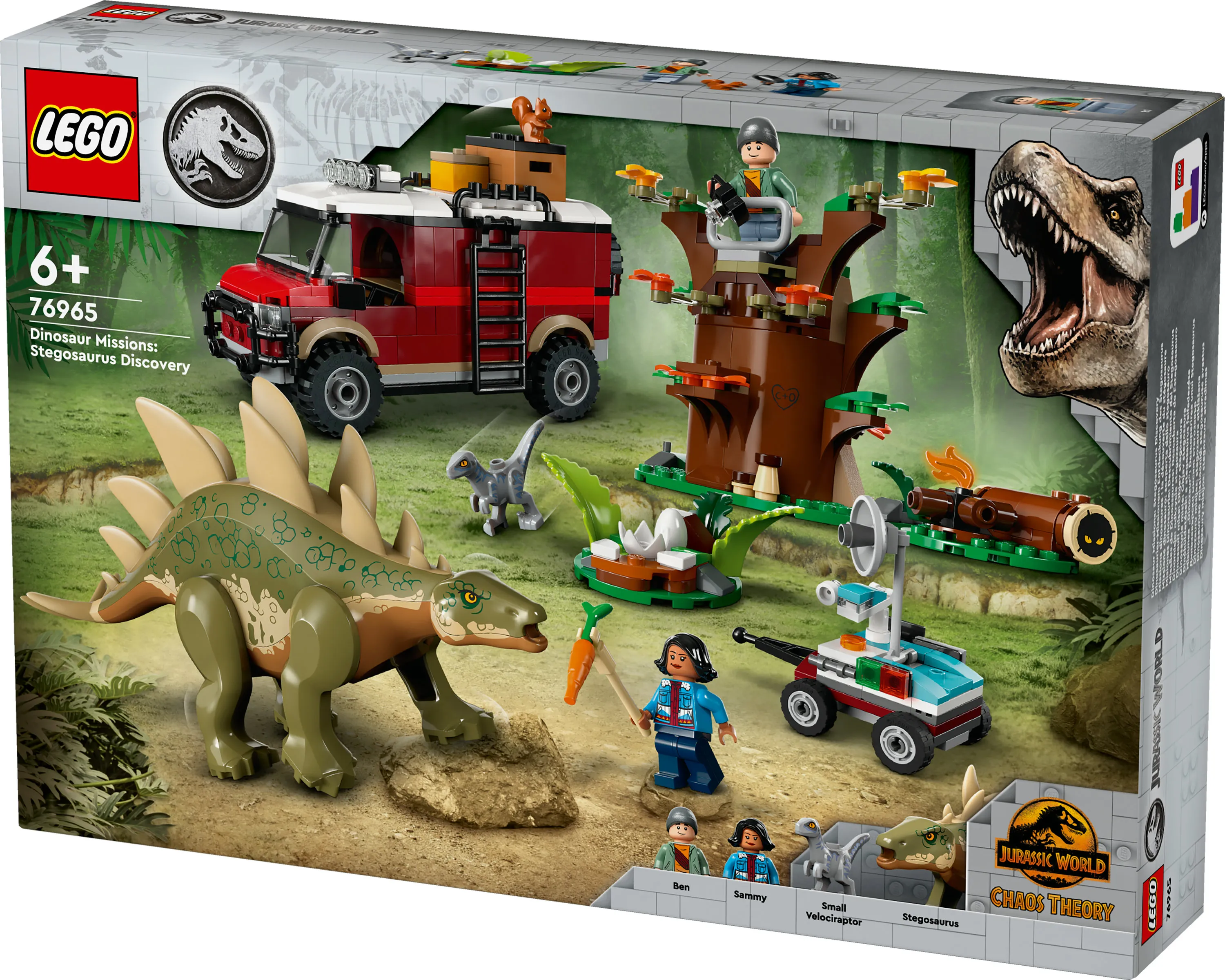 LEGO Jurassic World Dinosaurus-operaatiot Stegosaurus 76965