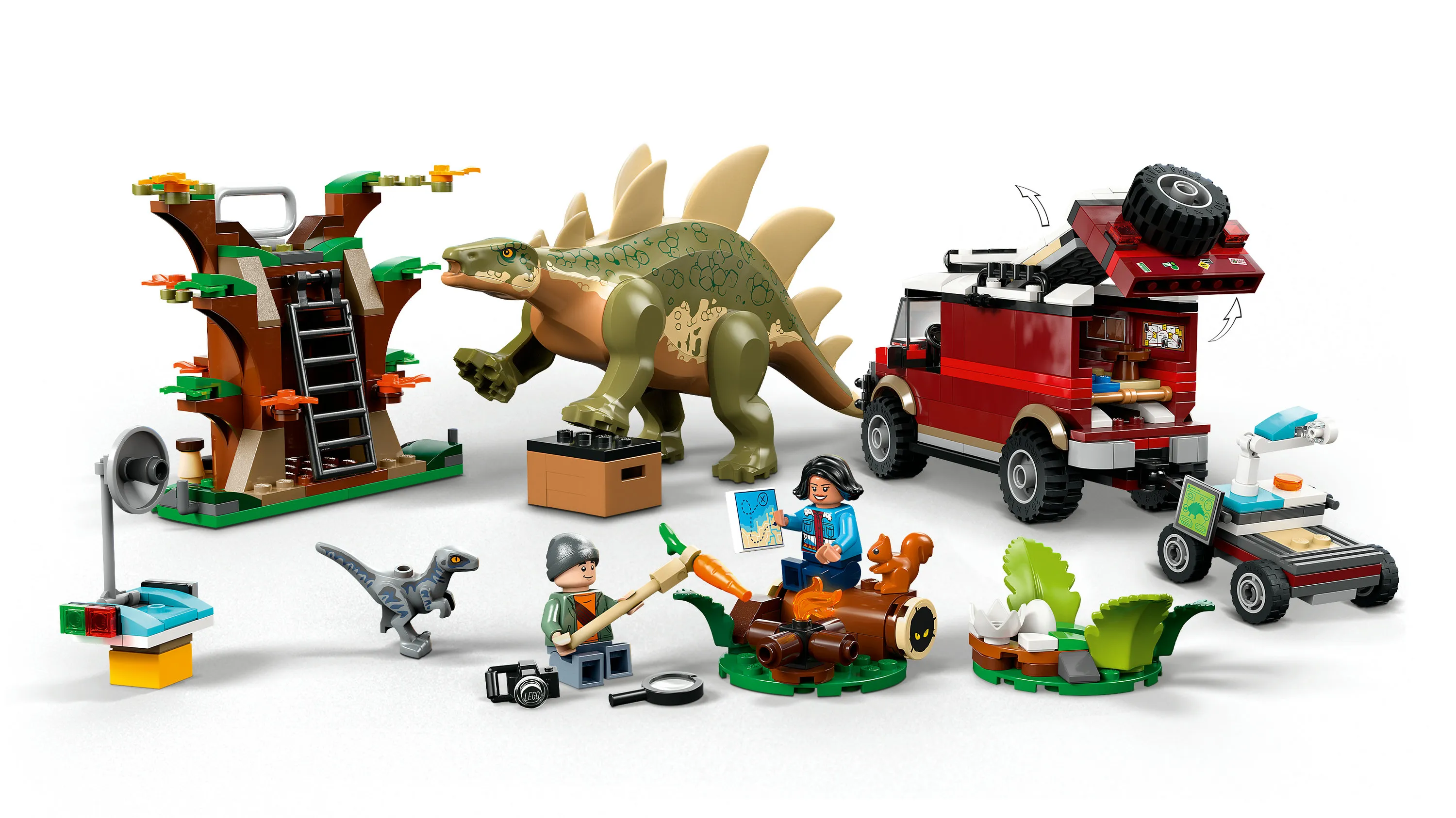 LEGO Jurassic World Dinosaurus-operaatiot Stegosaurus 76965