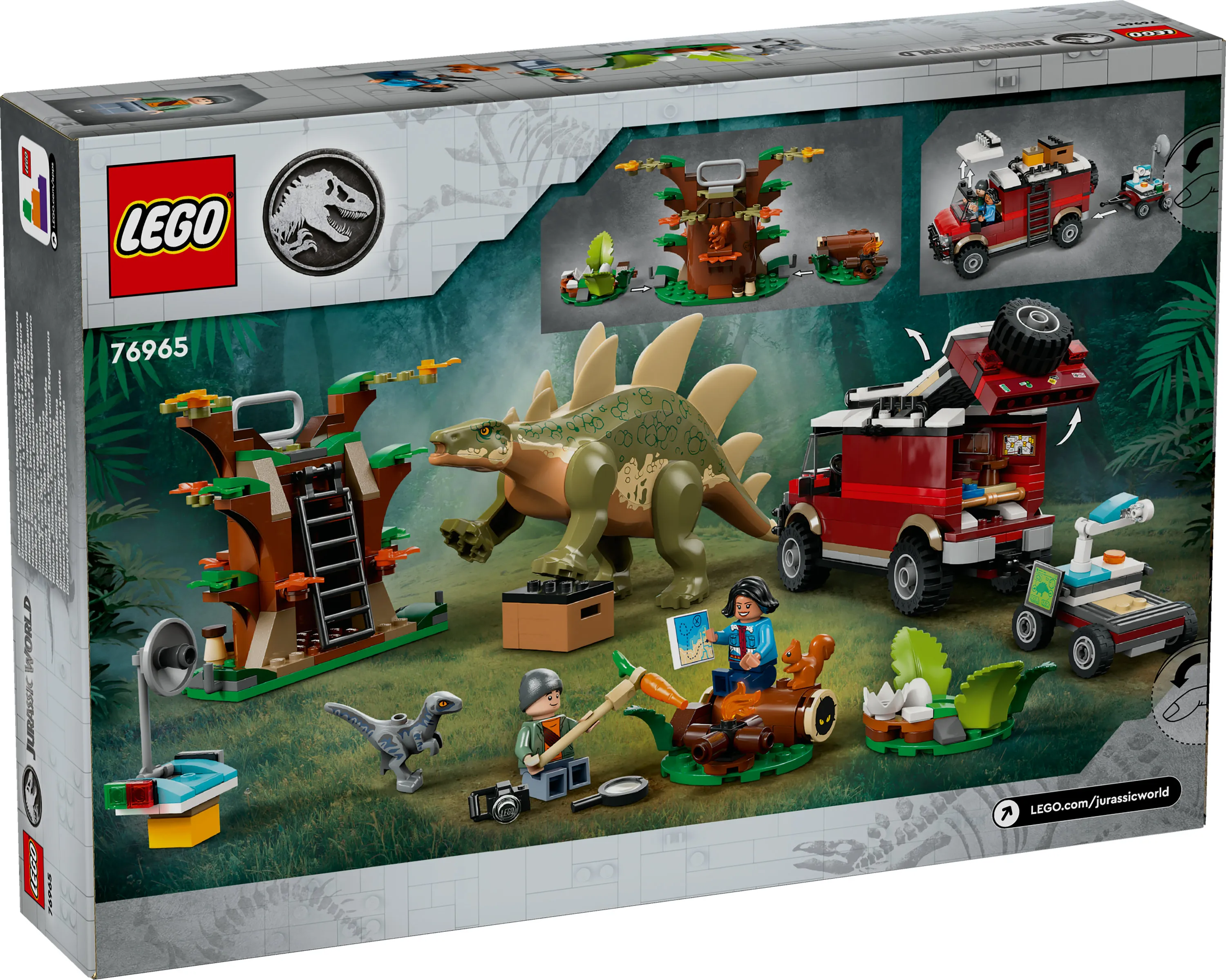 LEGO Jurassic World Dinosaurus-operaatiot Stegosaurus 76965