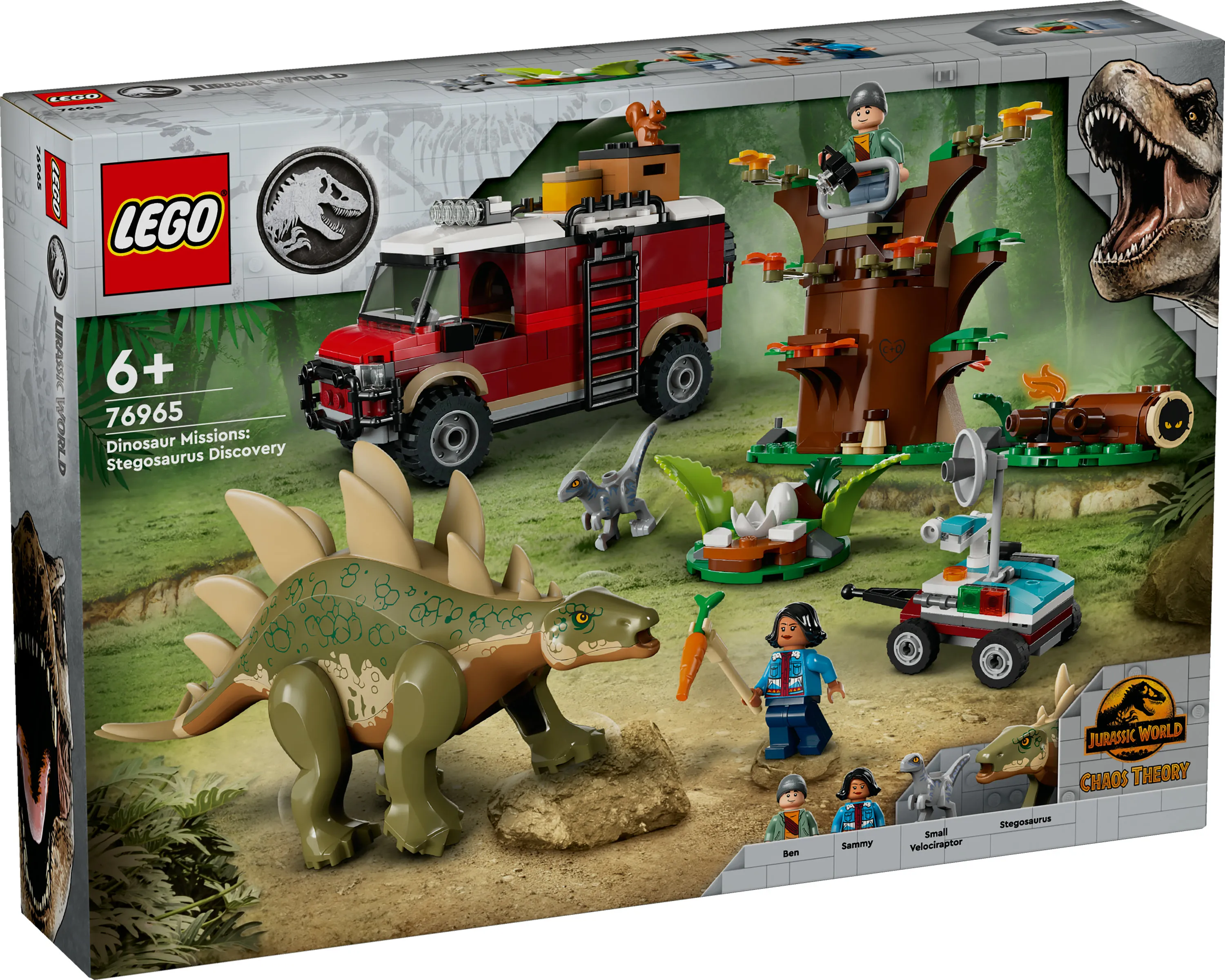 LEGO Jurassic World Dinosaurus-operaatiot Stegosaurus 76965