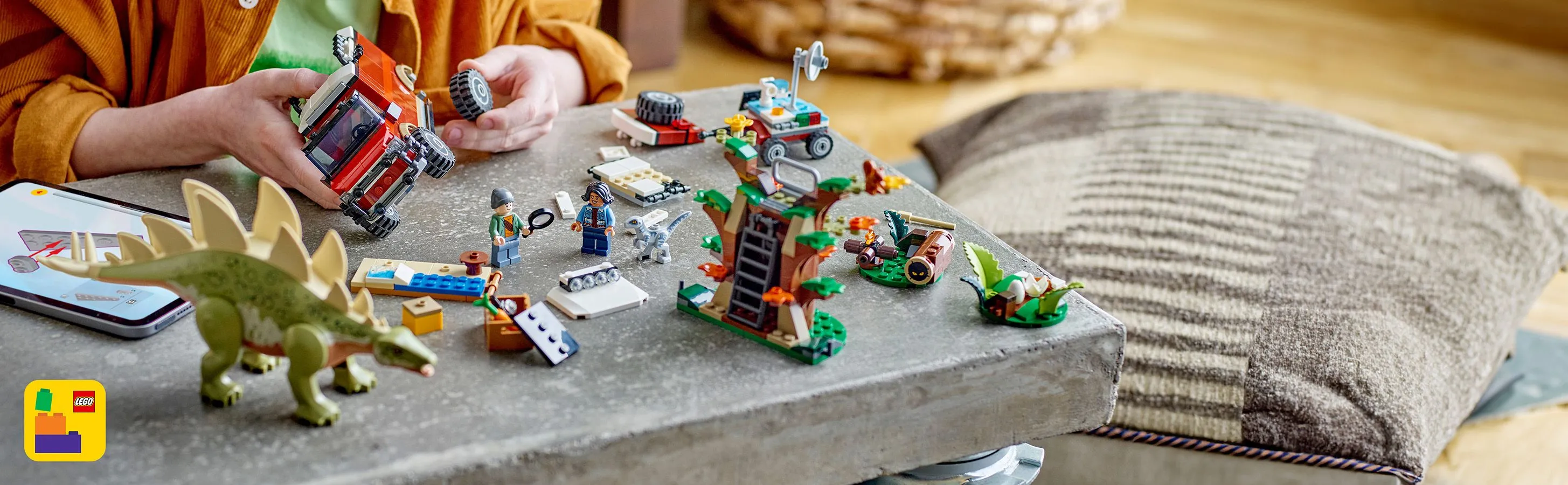 LEGO Jurassic World Dinosaurus-operaatiot Stegosaurus 76965