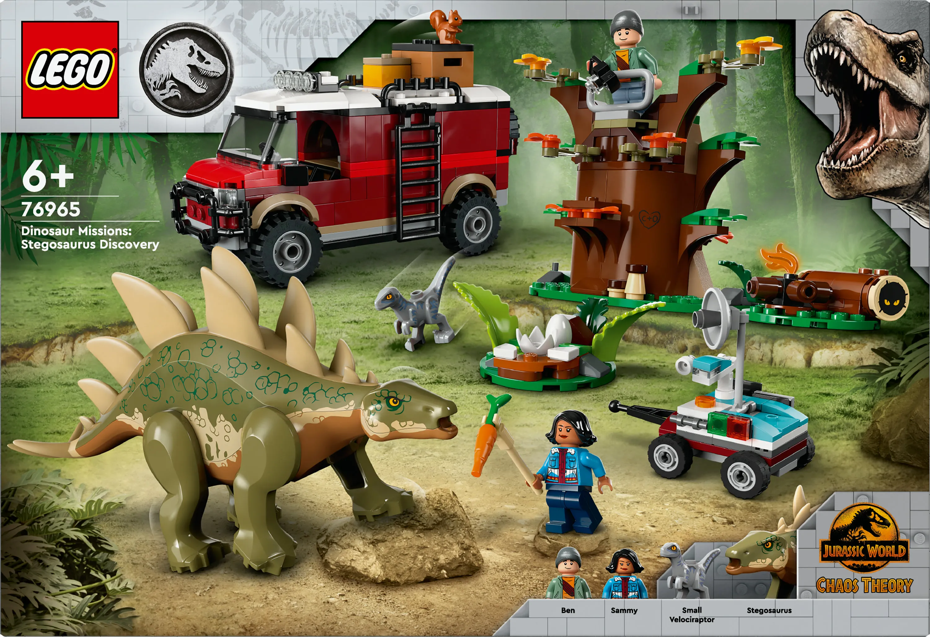 LEGO Jurassic World Dinosaurus-operaatiot Stegosaurus 76965
