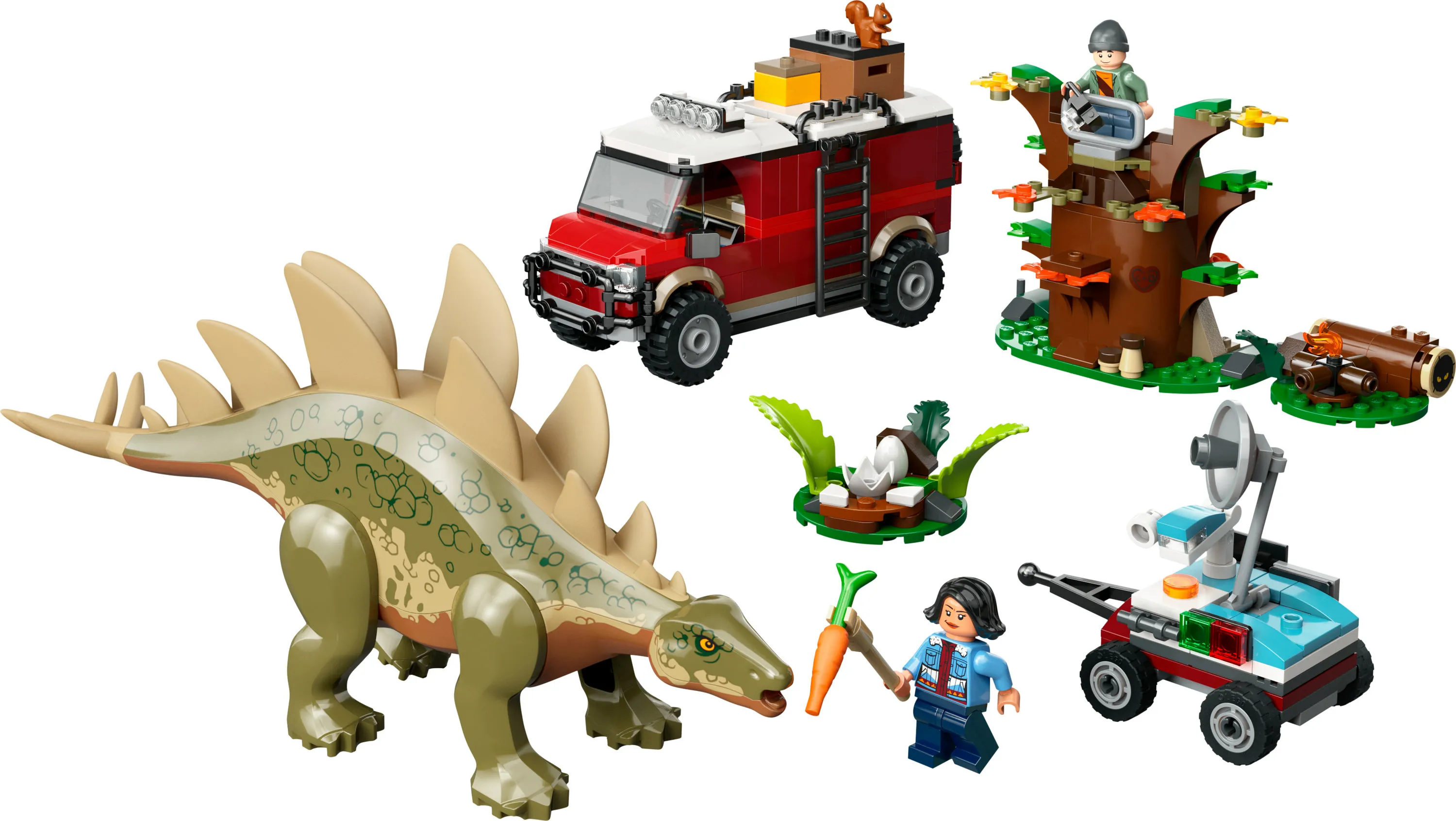 LEGO Jurassic World Dinosaurus-operaatiot Stegosaurus 76965