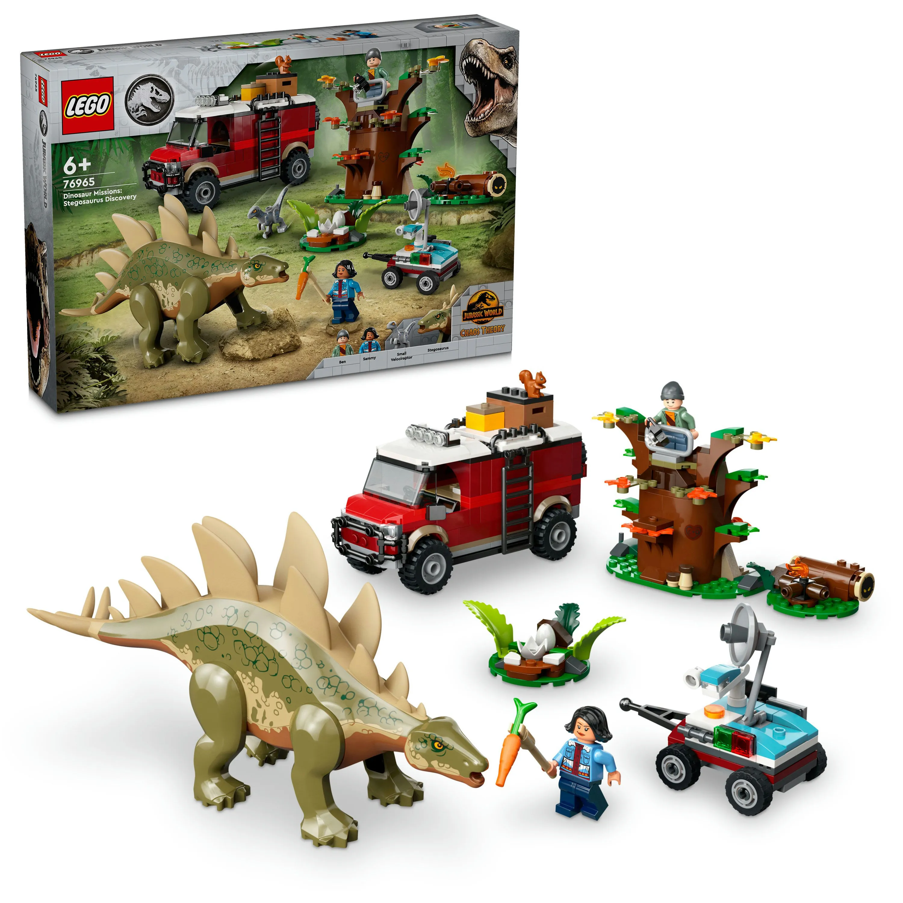 LEGO Jurassic World Dinosaurus-operaatiot Stegosaurus 76965