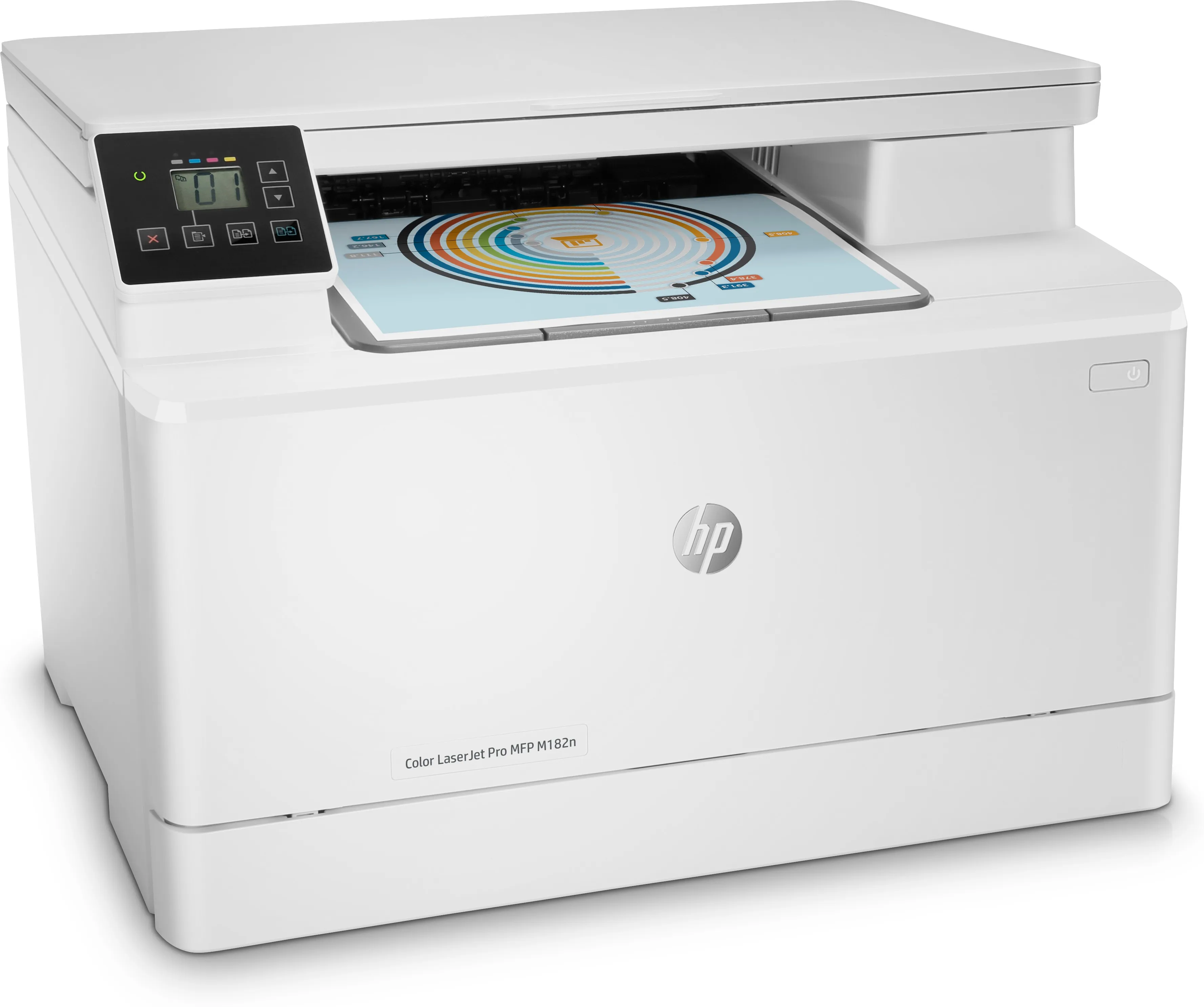 HP Color LaserJet Pro MFP M182n - Monitoimitulostin - v&auml;ri - laser - 216 x 297 mm (alkuper&auml;inen) - A4/Legal (media) - jopa 16 sivua/min (kopiointi) - jopa 16 si