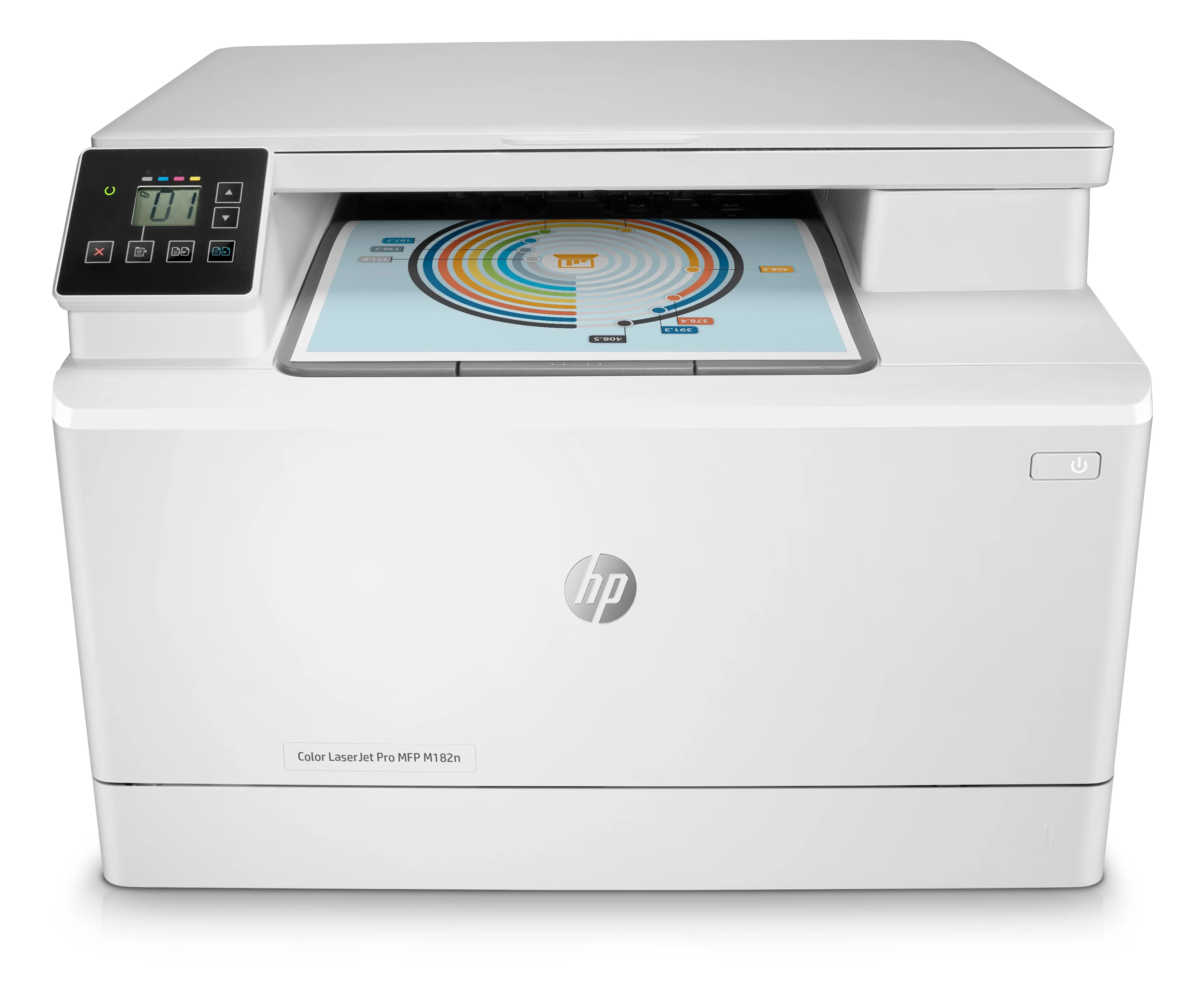 HP Color LaserJet Pro MFP M182n - Monitoimitulostin - v&auml;ri - laser - 216 x 297 mm (alkuper&auml;inen) - A4/Legal (media) - jopa 16 sivua/min (kopiointi) - jopa 16 si