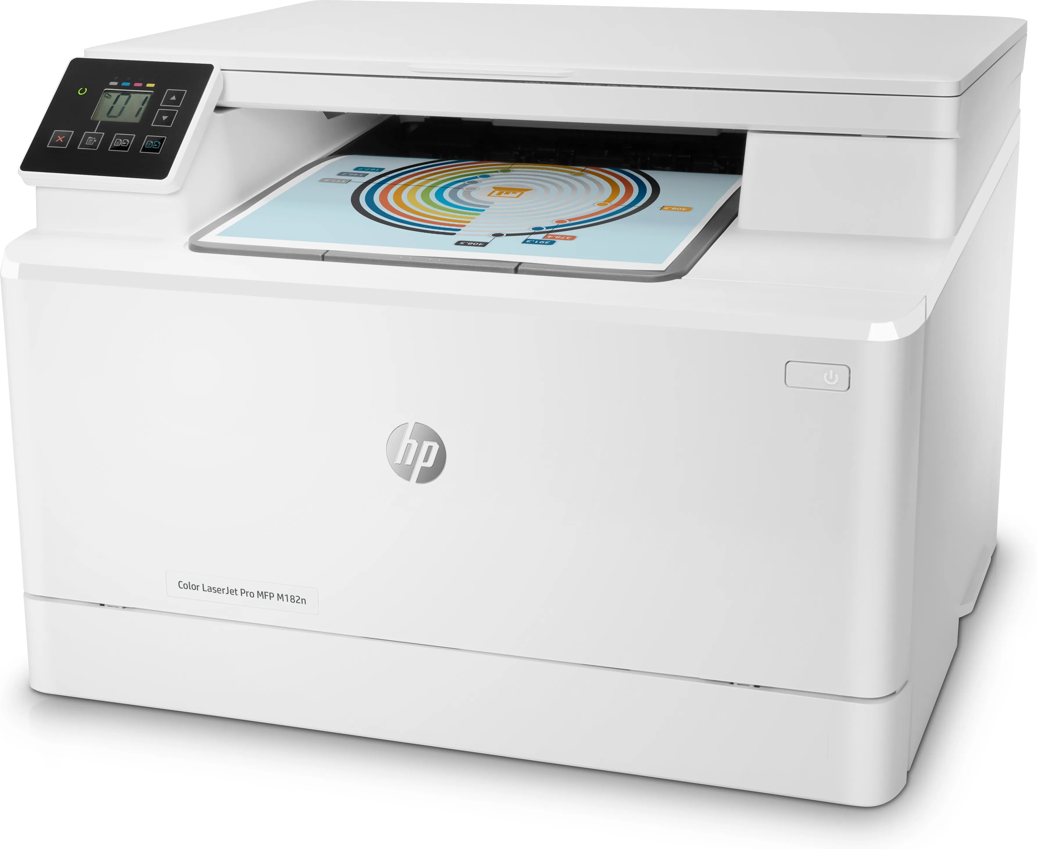 HP Color LaserJet Pro MFP M182n - Monitoimitulostin - v&auml;ri - laser - 216 x 297 mm (alkuper&auml;inen) - A4/Legal (media) - jopa 16 sivua/min (kopiointi) - jopa 16 si
