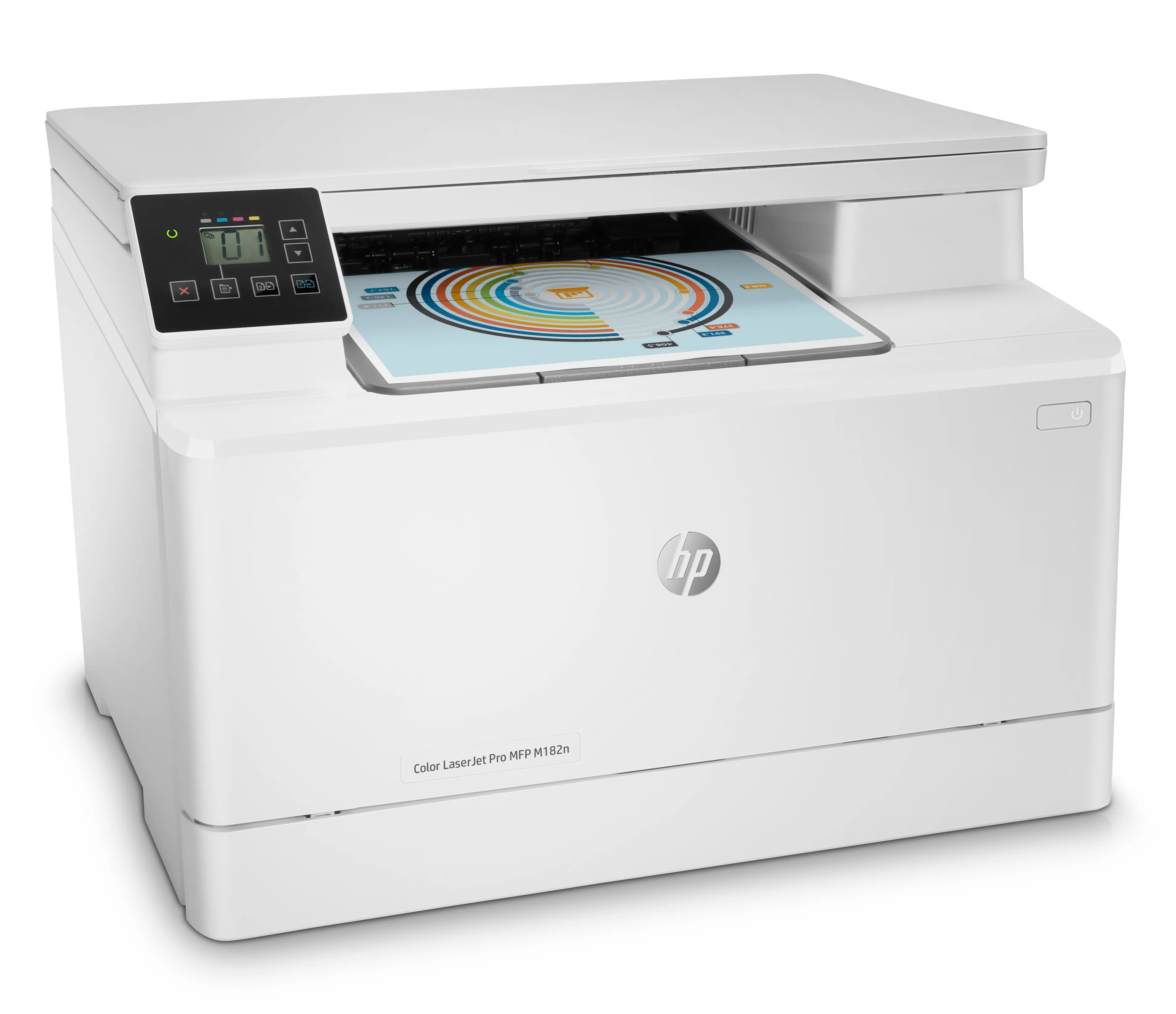 HP Color LaserJet Pro MFP M182n - Monitoimitulostin - v&auml;ri - laser - 216 x 297 mm (alkuper&auml;inen) - A4/Legal (media) - jopa 16 sivua/min (kopiointi) - jopa 16 si