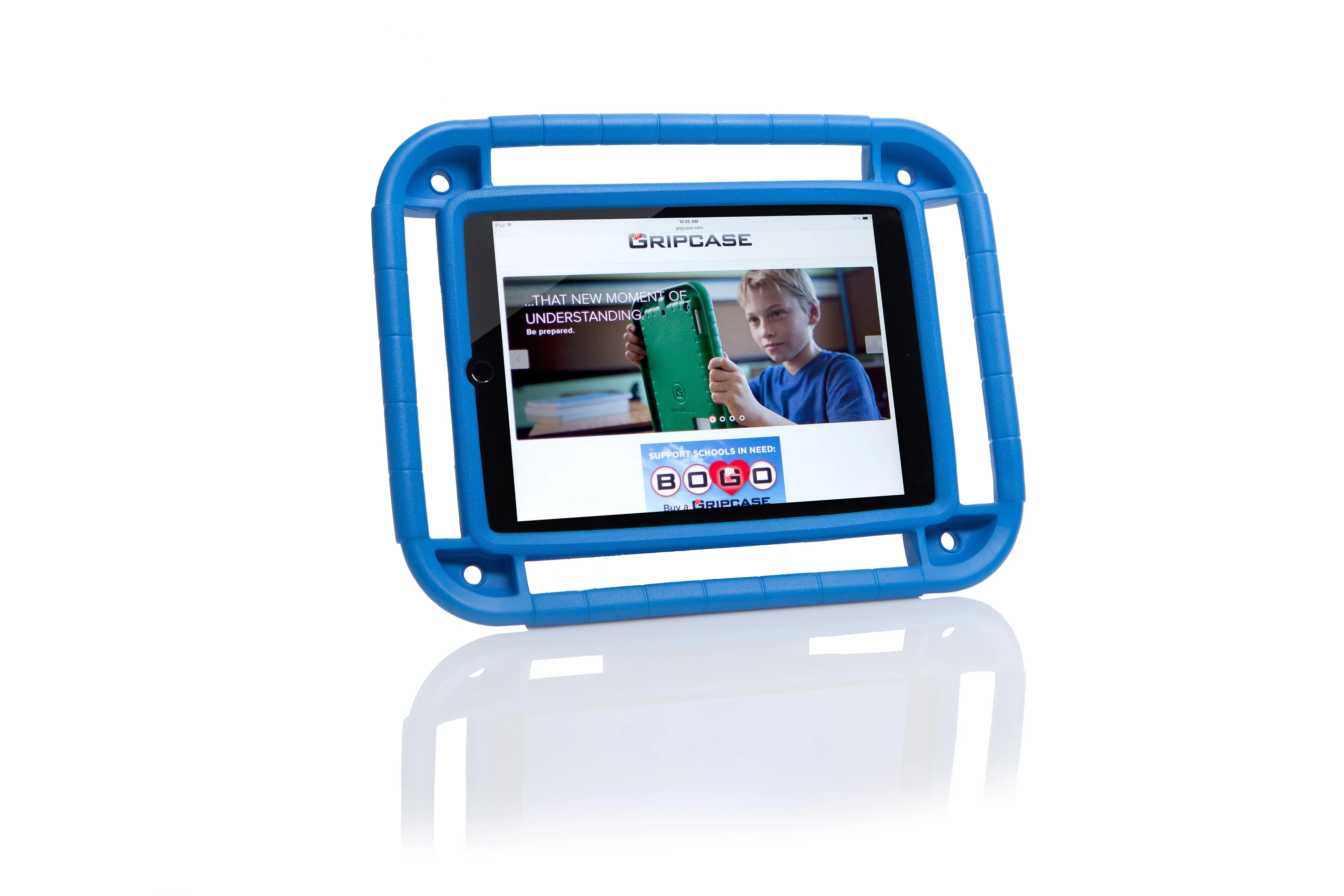 GRIPCASE for iPAD AIR 1/2 iPad 5-6th gen - BLUE