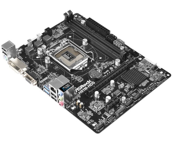Asrock H81M-HDS, mATX moderkort