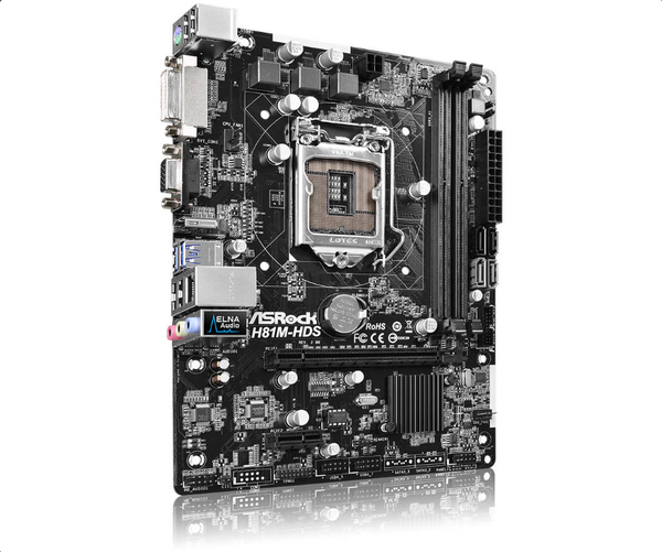 Asrock H81M-HDS, mATX motherboard