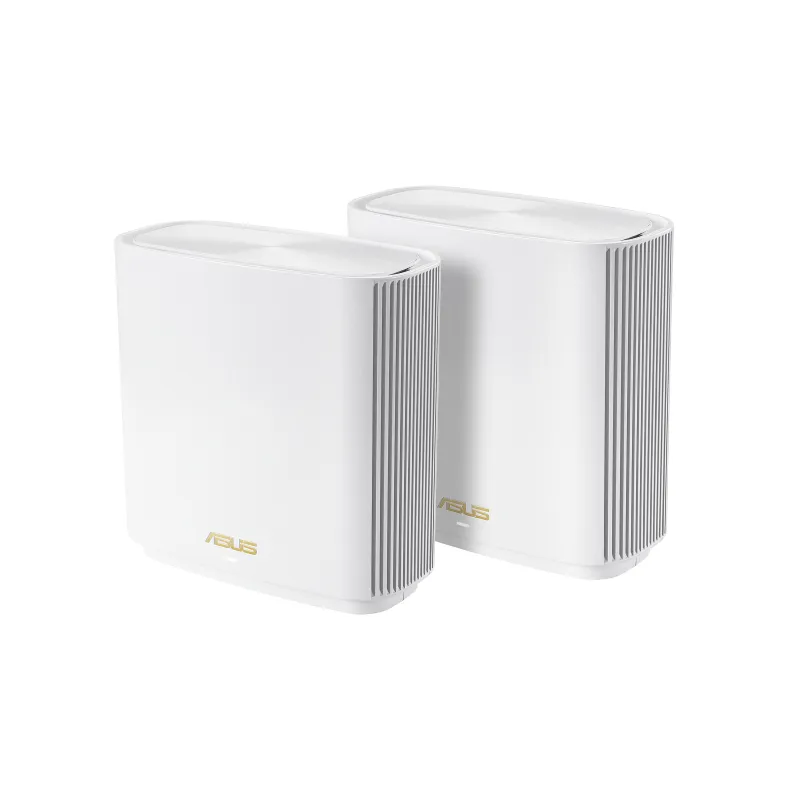 Asus ZenWiFi AX XT8 (W-2-PK) Tri-band, Wi-Fi 6 -Mesh-järjestelmä, valkoinen, 2-pack