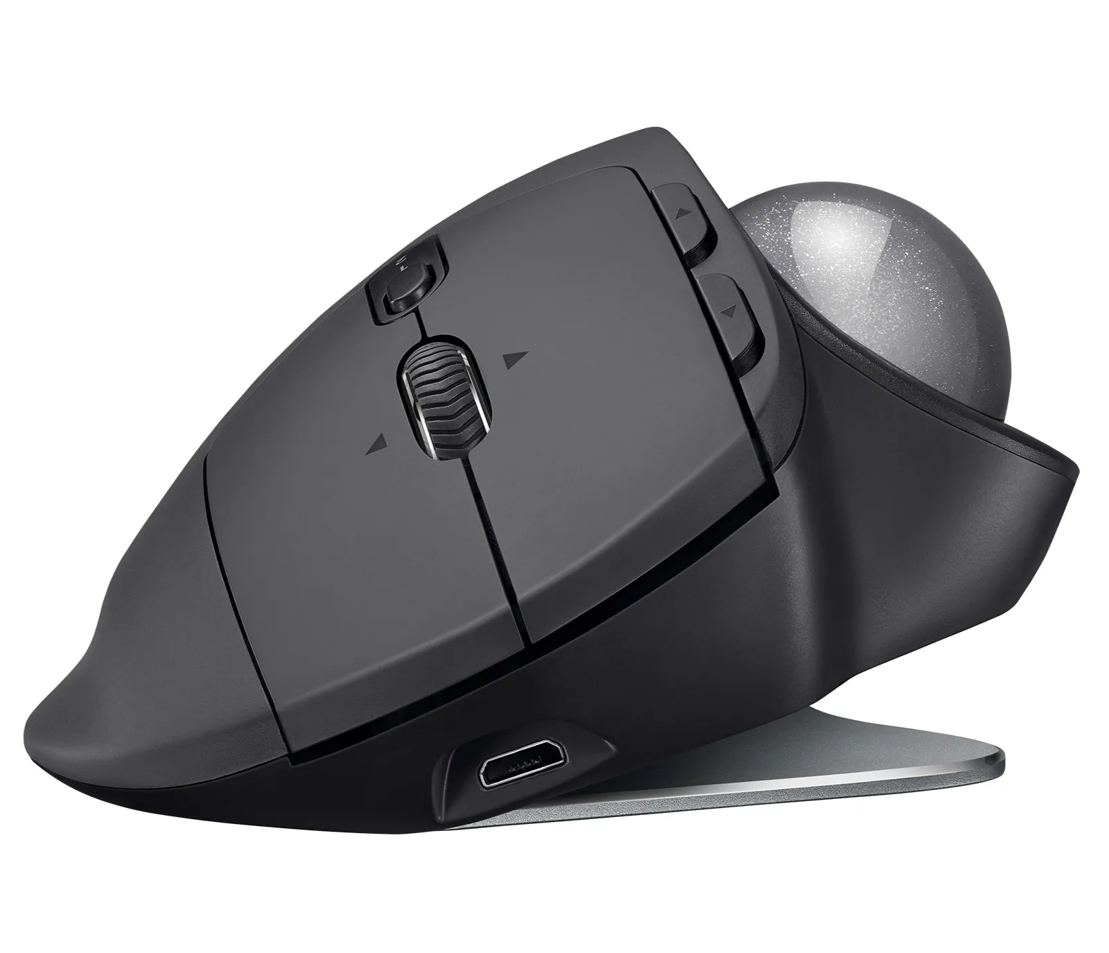 Logitech MX Ergo Wireless Ergonomic Trackball, Graphite