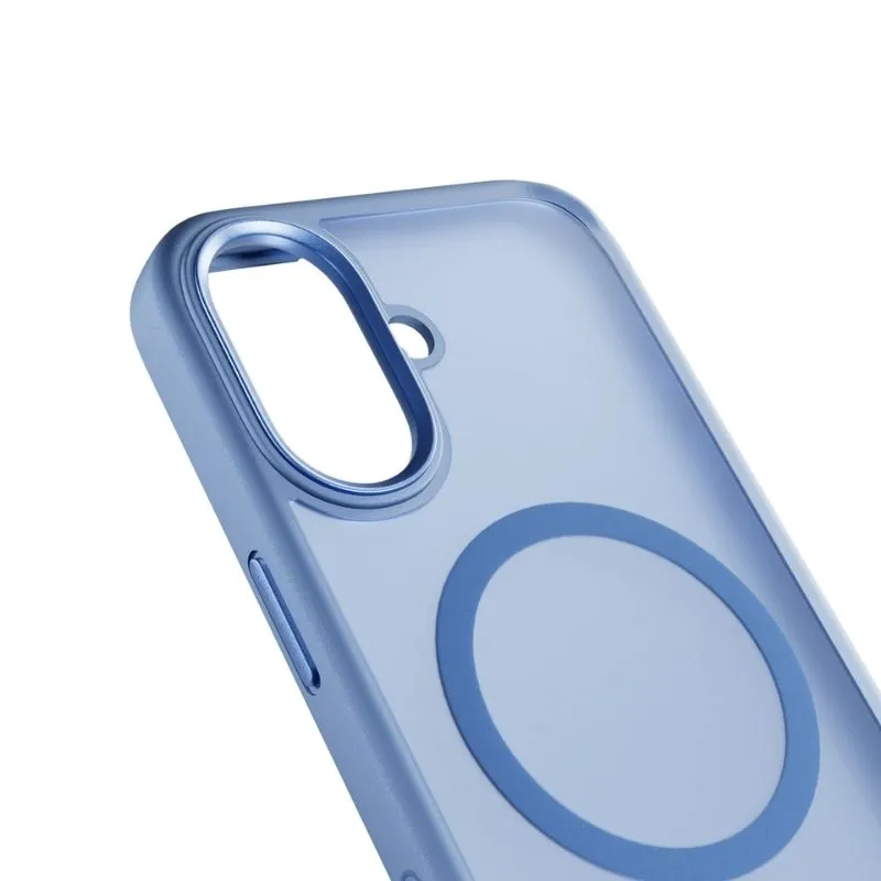 Epico HeroMatte Pro Mag+ Case | iPhone 17 | Mist Blue | Qi2  &  MagSafe Compatible | full ring + lanyard holes