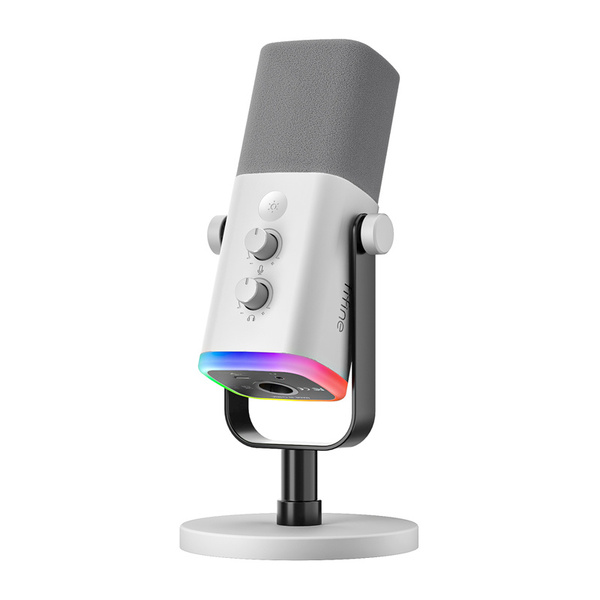 FIFINE AM8W, USB/XLR, dynamisk mikrofon, vit