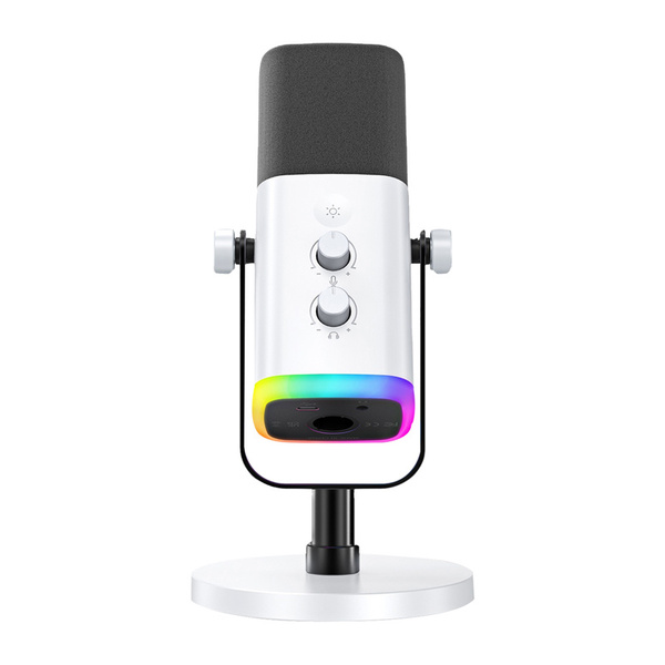 FIFINE AM8W, USB/XLR, dynamisk mikrofon, vit