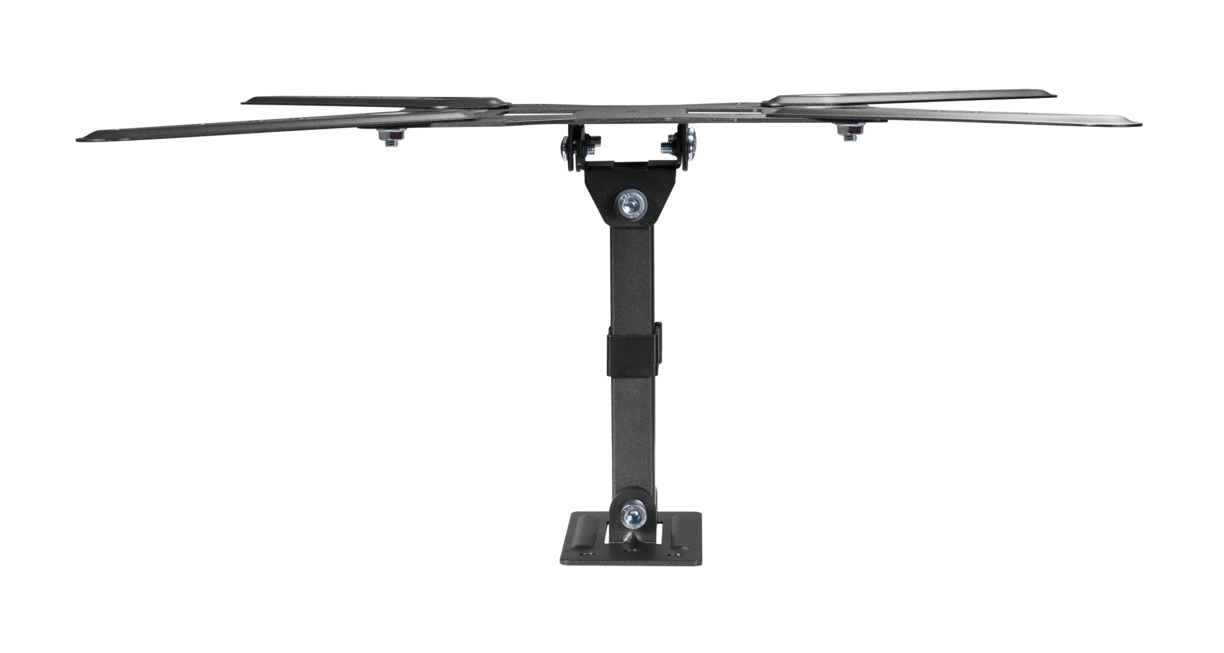 DELTACO OFFICE ARM-0254-B K&auml;&auml;ntyv&auml; ja kallistuva sein&auml;teline 23-55" televisiolle, 30 kg, Musta