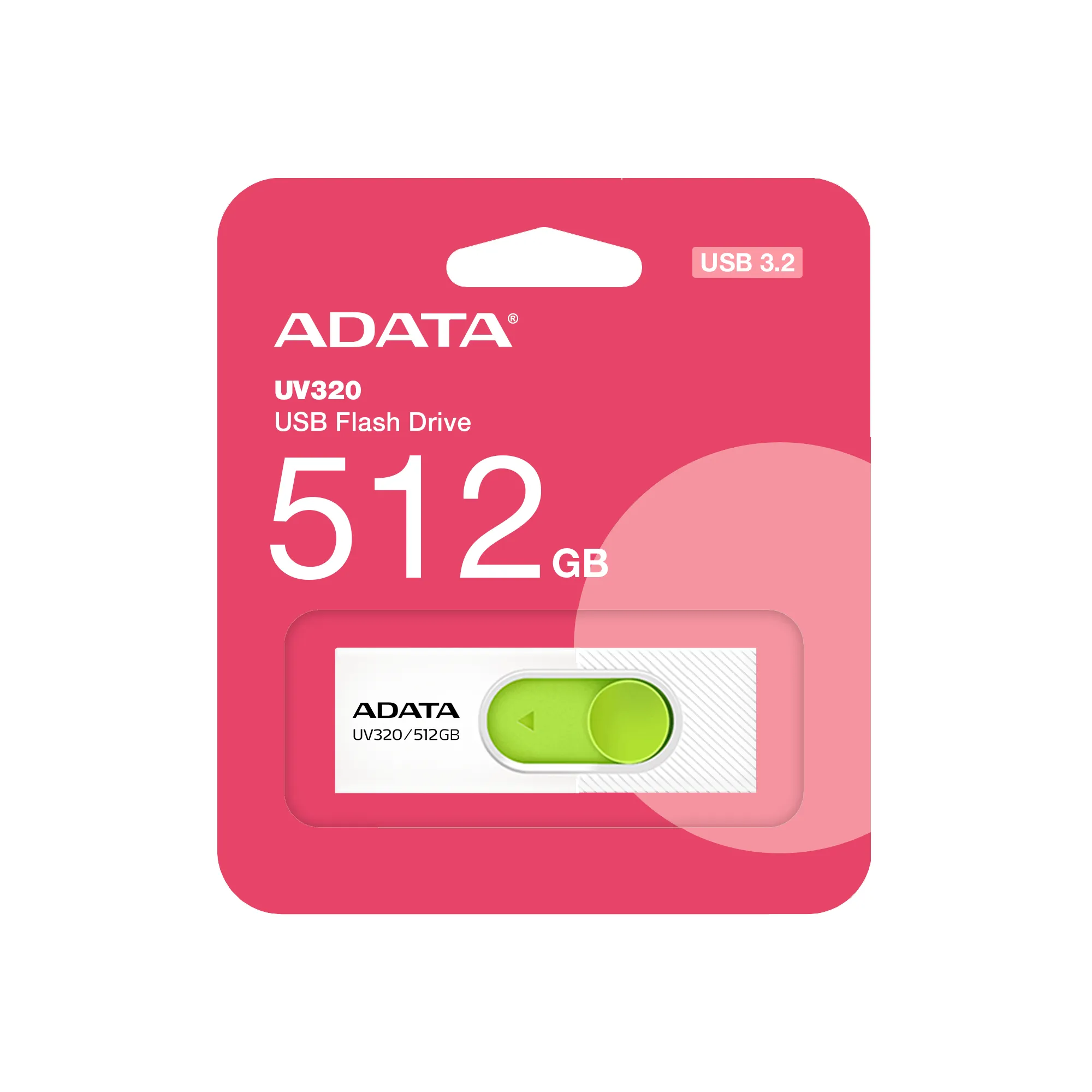 ADATA UV320 512GB USB3.1 White