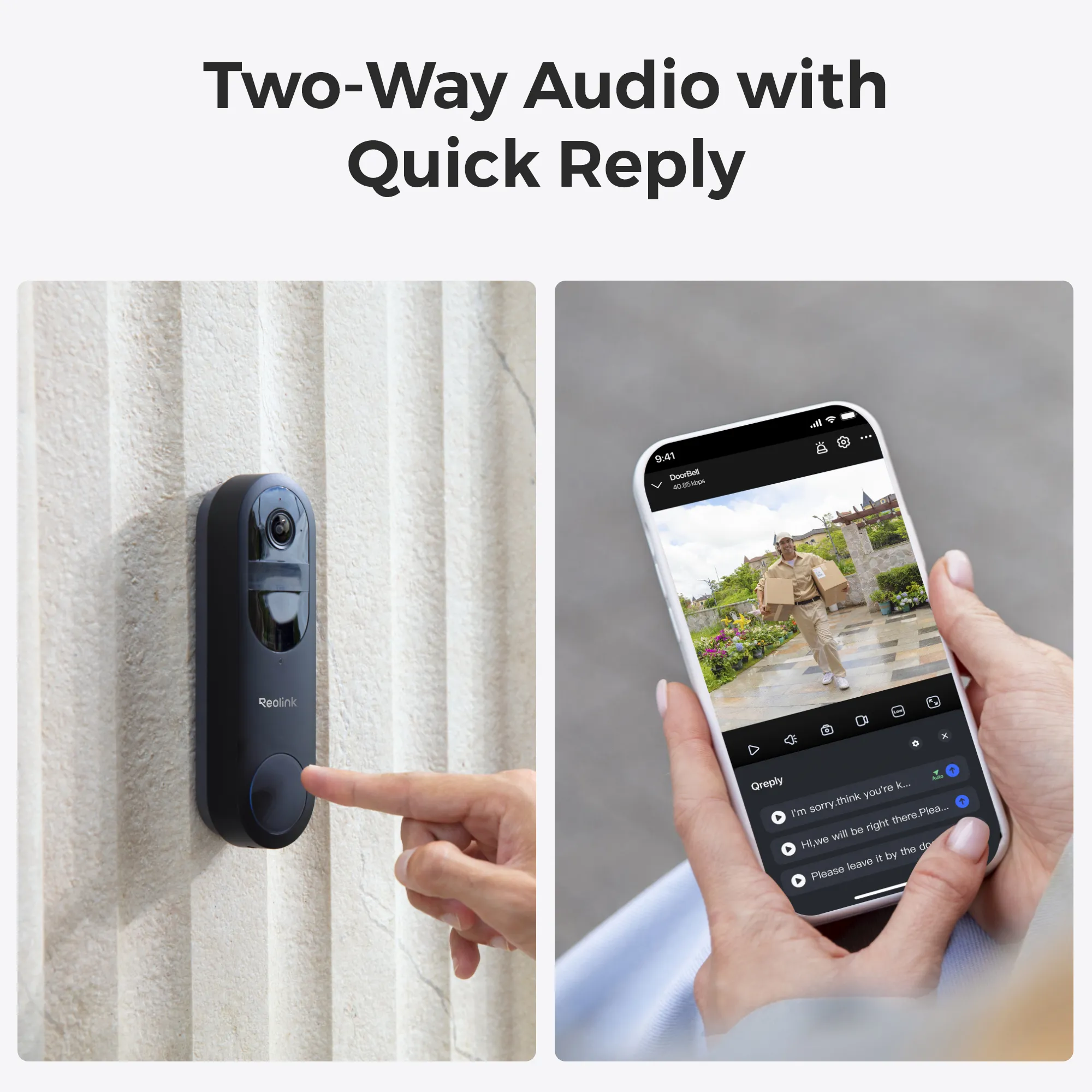 Reolink Home Hub with Video Doorbell