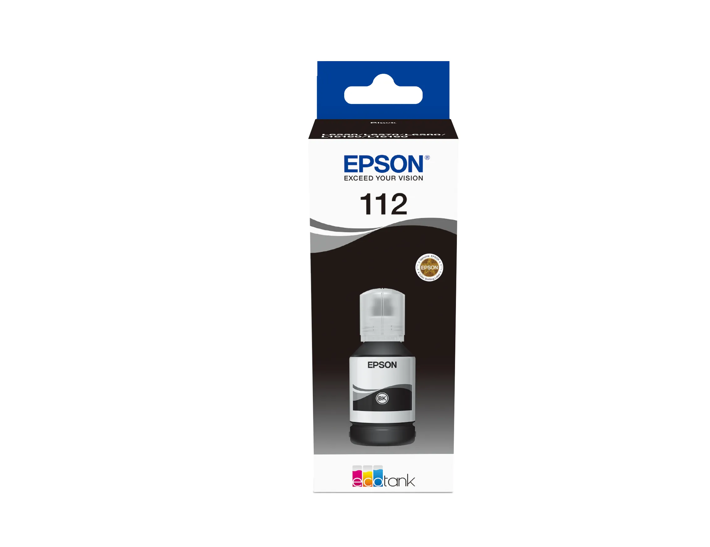 Epson 112 EcoTank -mustepullo, 127 ml, musta
