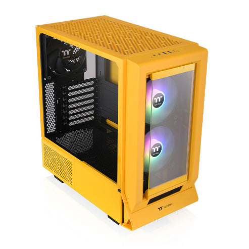 Thermaltake Ceres 350 MX - Miditornikotelo, Keltainen