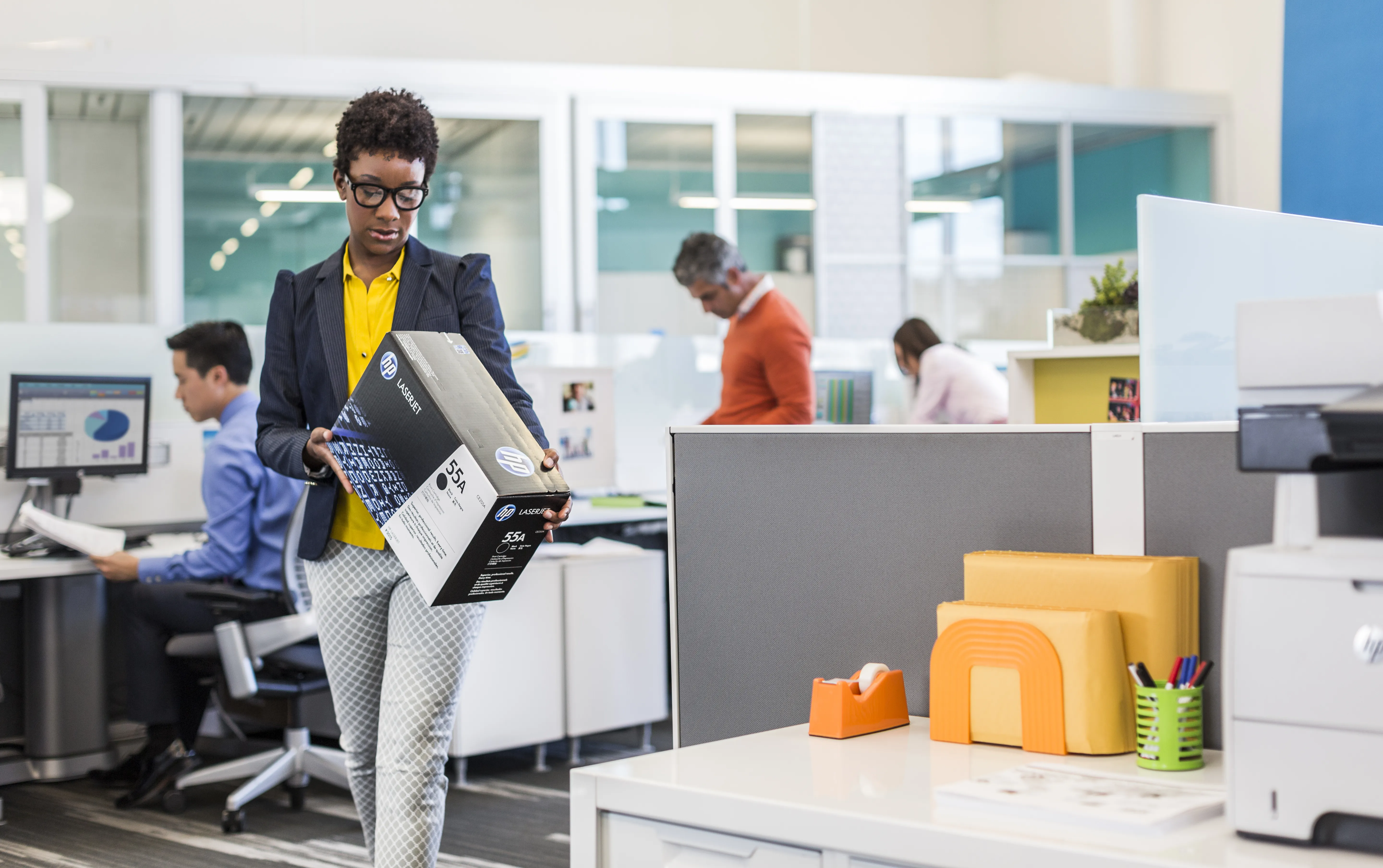 HP 55A toner cartridge, Black