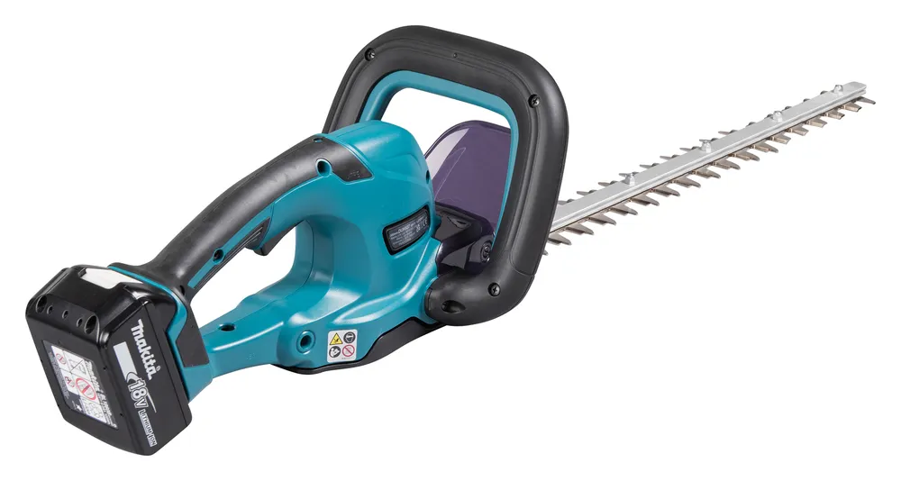 Makita &ndash; 18 V:n akkuk&auml;ytt&ouml;inen pensasleikkuri