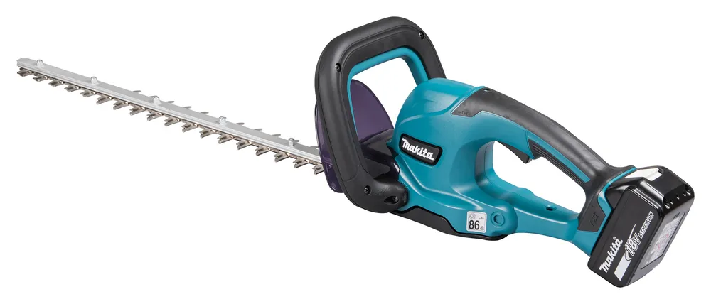 Makita &ndash; 18 V:n akkuk&auml;ytt&ouml;inen pensasleikkuri
