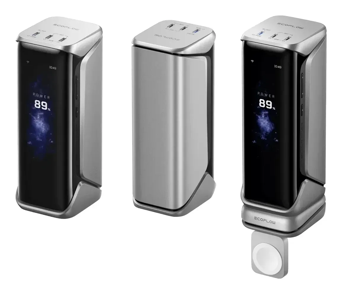 EcoFlow RAPID Pro X 27650mAh, 300 W -varavirtal&auml;hde, musta ja hopea