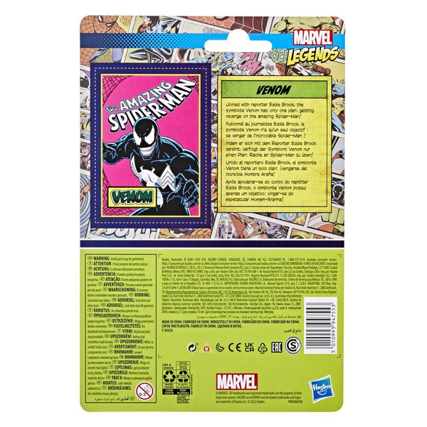 Marvel Legends Series 3.75 Inch Figure Retro Venom