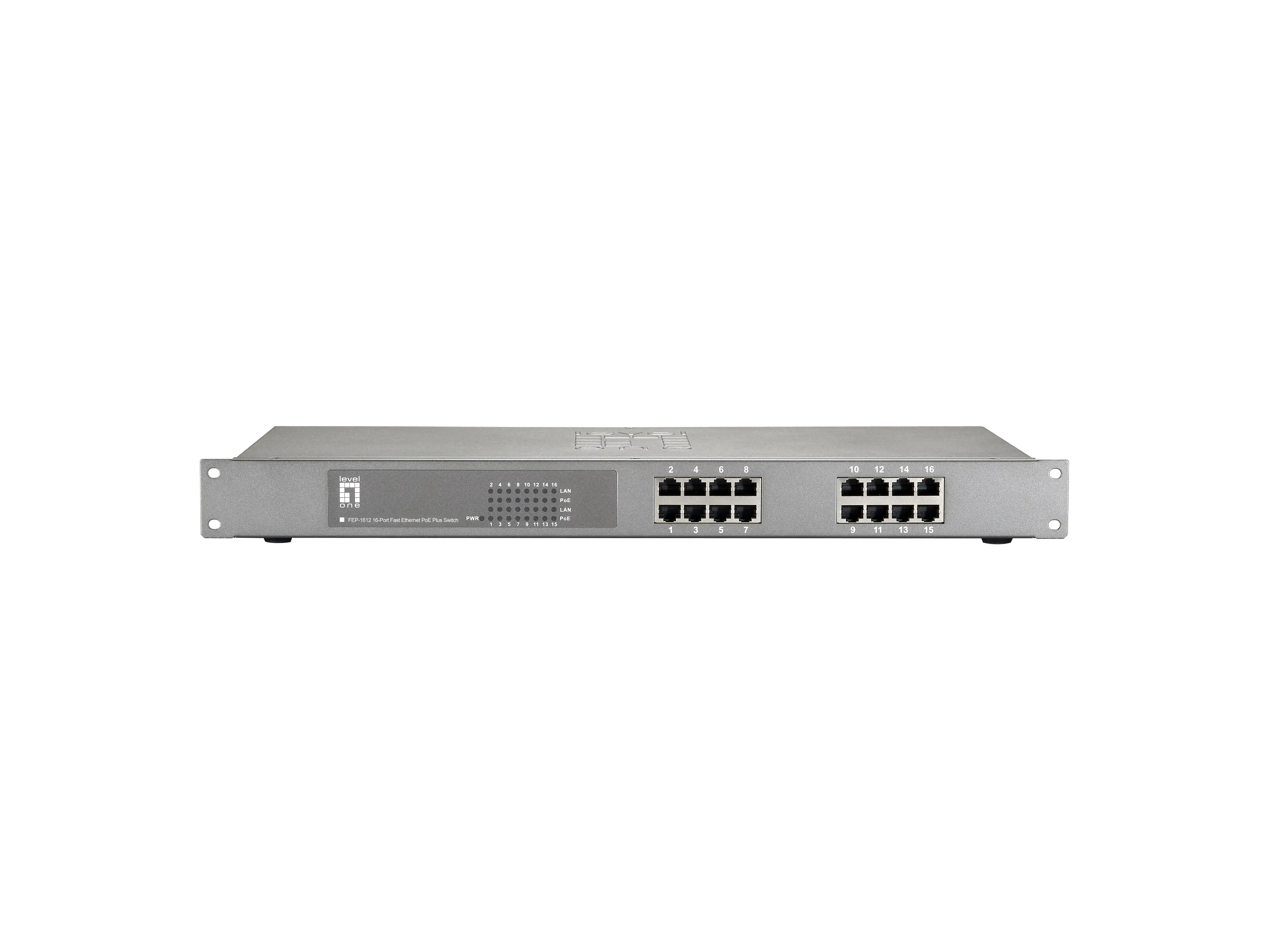 16-PORT FAST ETHERNET POE-PLUS