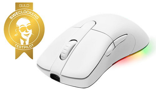 Deltaco Gaming White Line WM90 - wireless gaming mouse, white