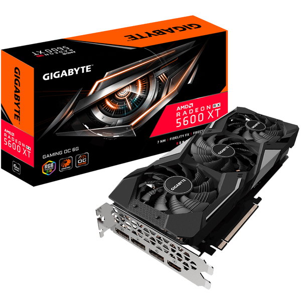 Gigabyte AMD RX 5600 XT Gaming OC 6GB - Graphics card