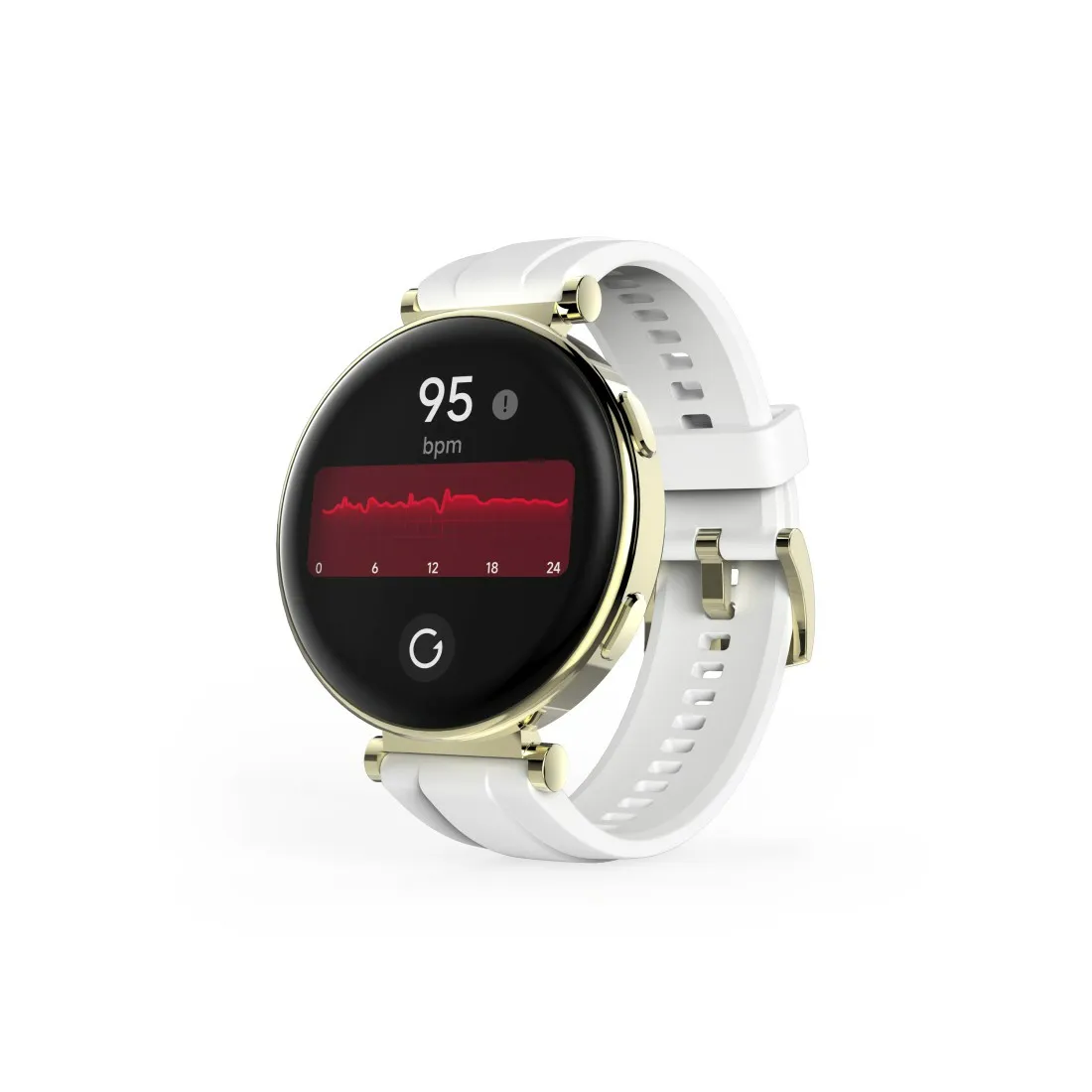 Hama Smartwatch 7000 43mm aktivitetsarmband, guld/vit