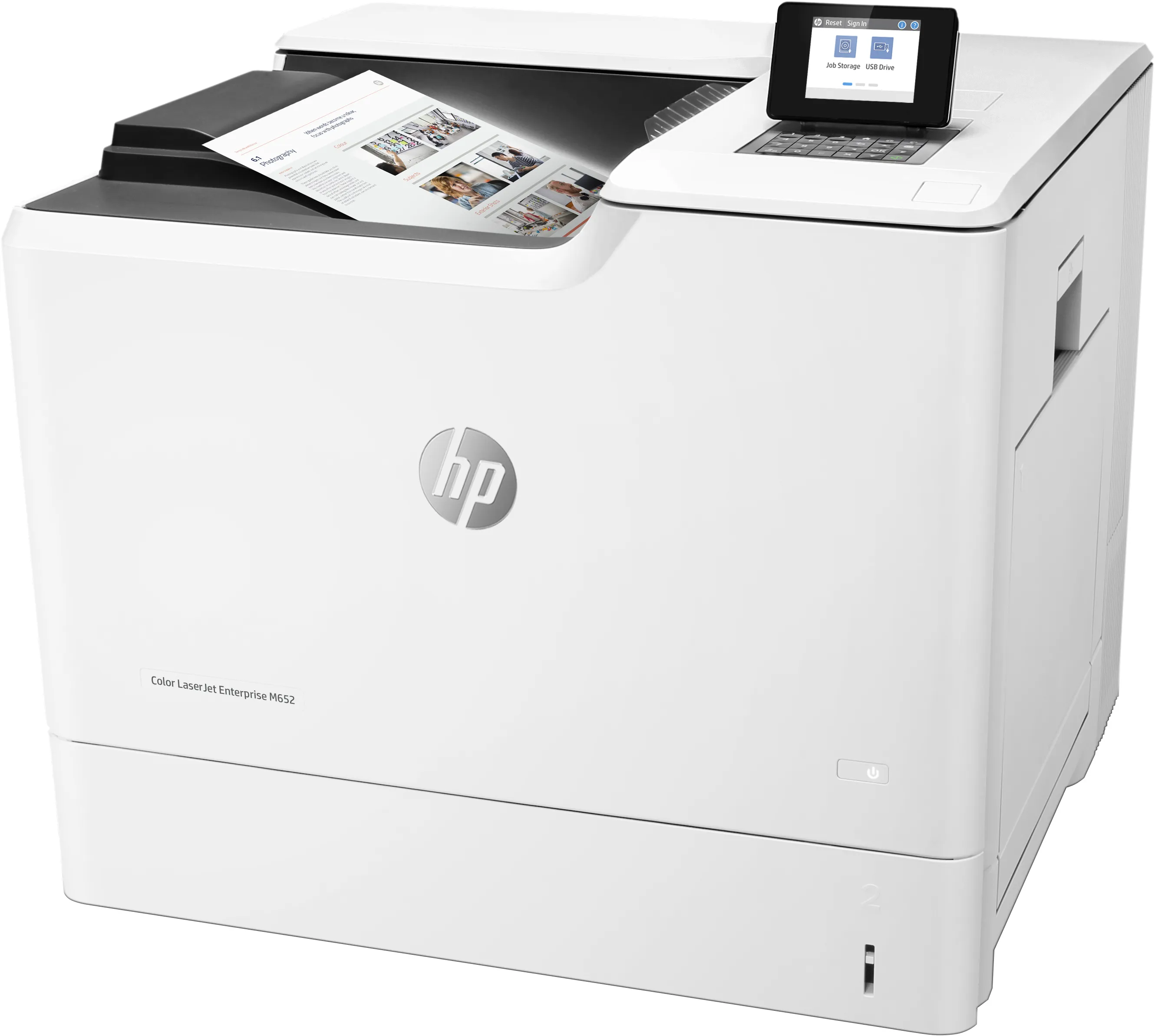 HP Color LaserJet Enterprise M652n LAN/Wi-Fi, A4 - colour laser printer