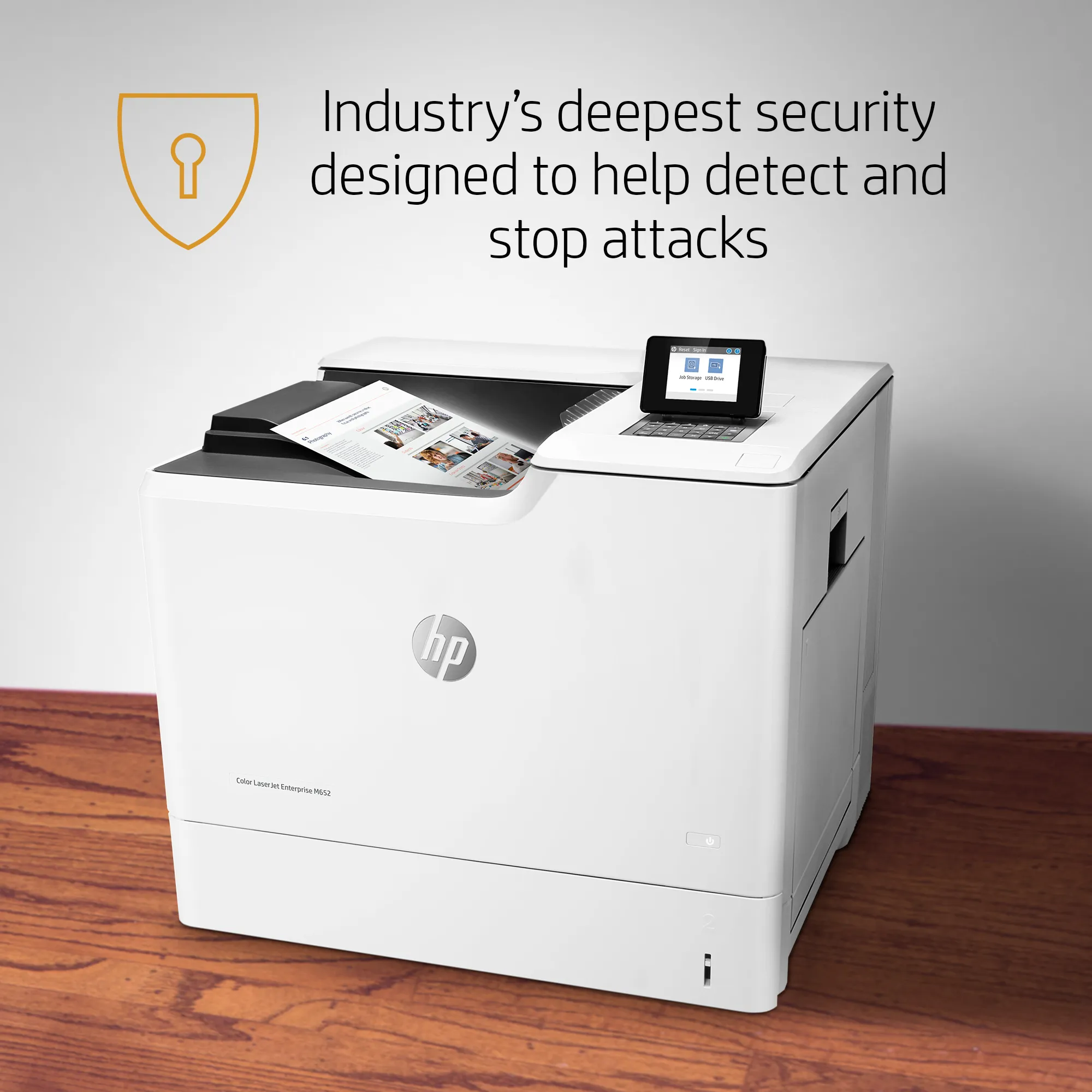 HP Color LaserJet Enterprise M652n LAN/Wi-Fi, A4 - colour laser printer