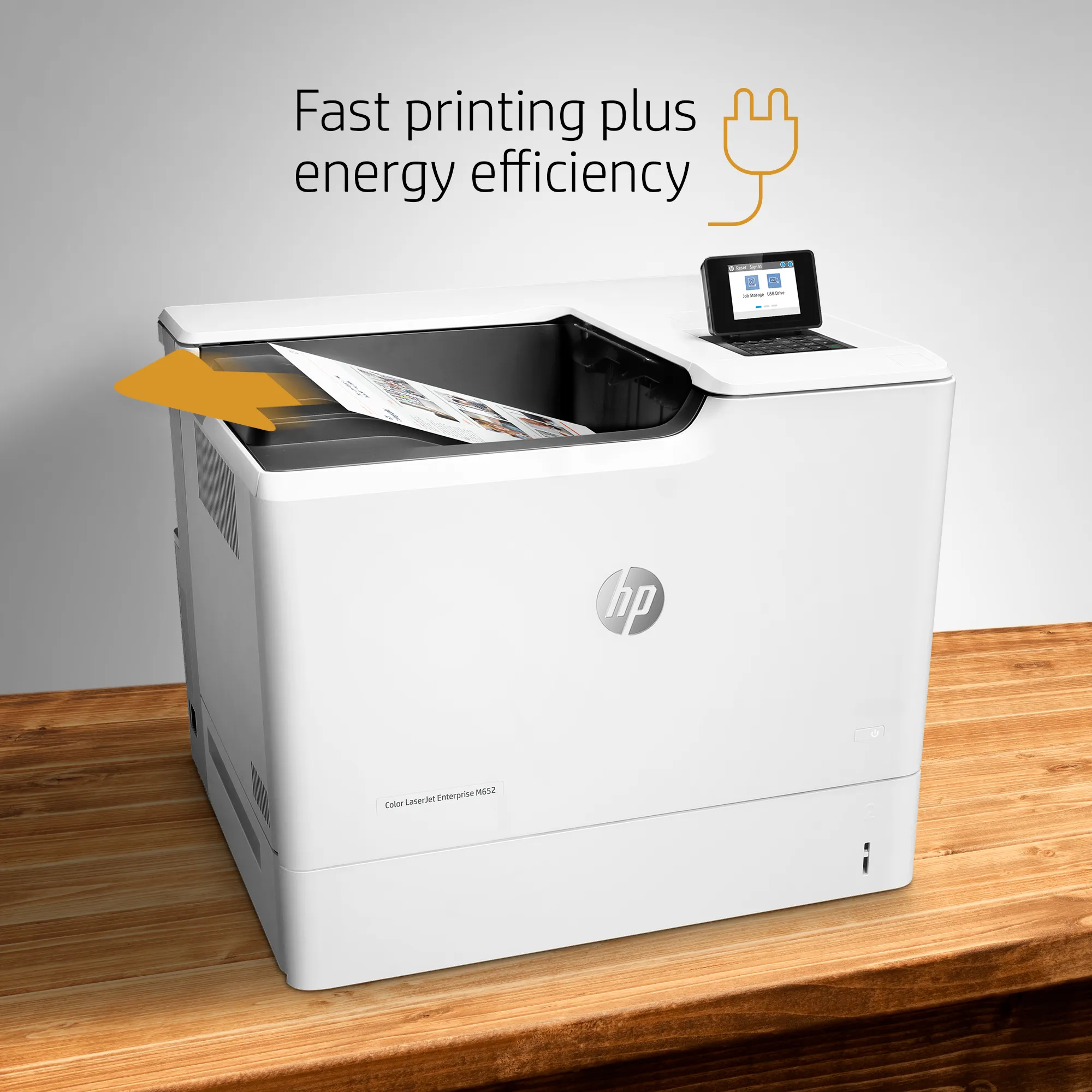 HP Color LaserJet Enterprise M652n LAN/Wi-Fi, A4 - colour laser printer