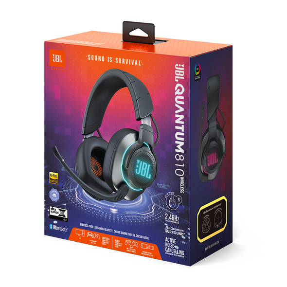 JBL Quantum 810 Wireless - wireless gaming headset, black