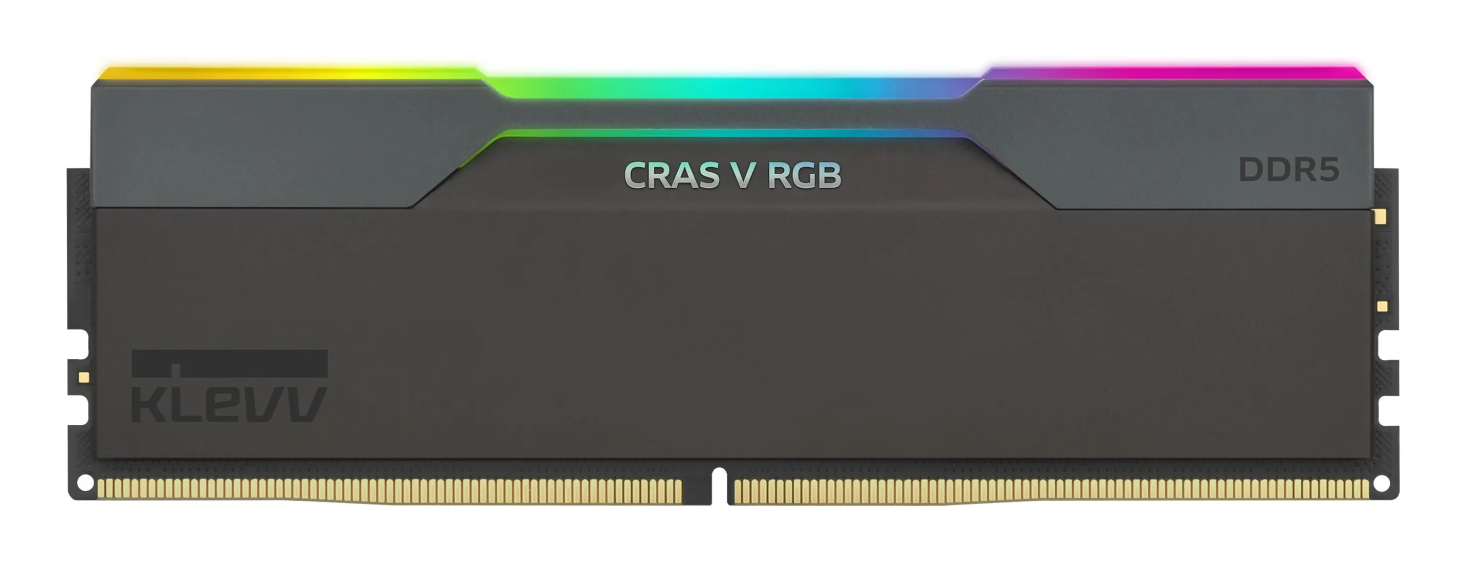 KLEVV CRAS V RGB 32 Gt (2 x 16 Gt) DDR5 6400 MHz, CL30 -muisti (EXPO)