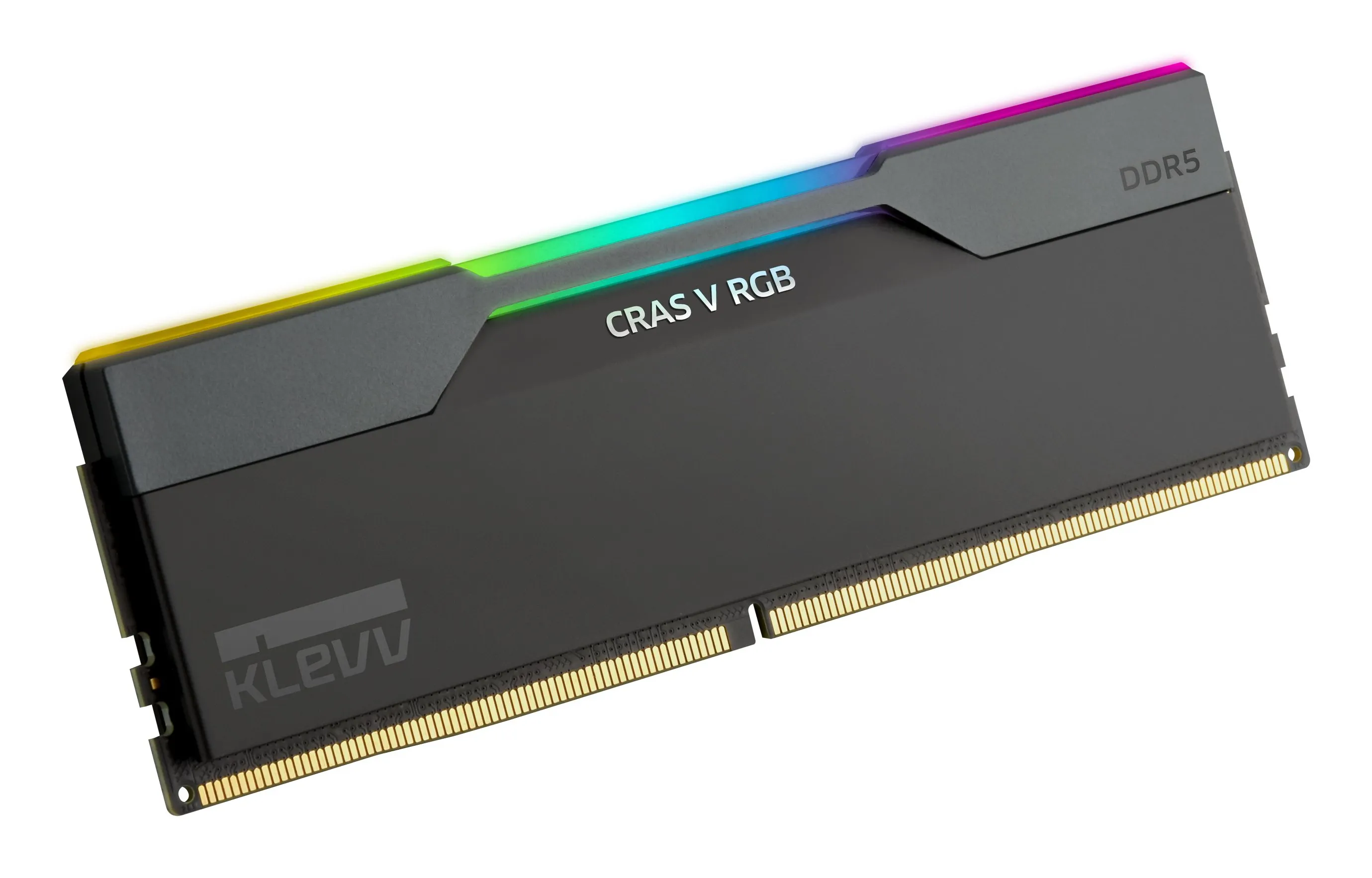 KLEVV CRAS V RGB 32 Gt (2 x 16 Gt) DDR5 6400 MHz, CL30 -muisti (EXPO)