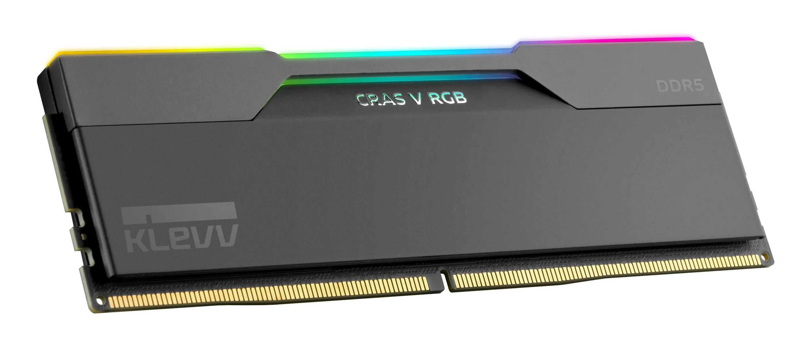 KLEVV CRAS V RGB 32 Gt (2 x 16 Gt) DDR5 6400 MHz, CL30 -muisti (EXPO)